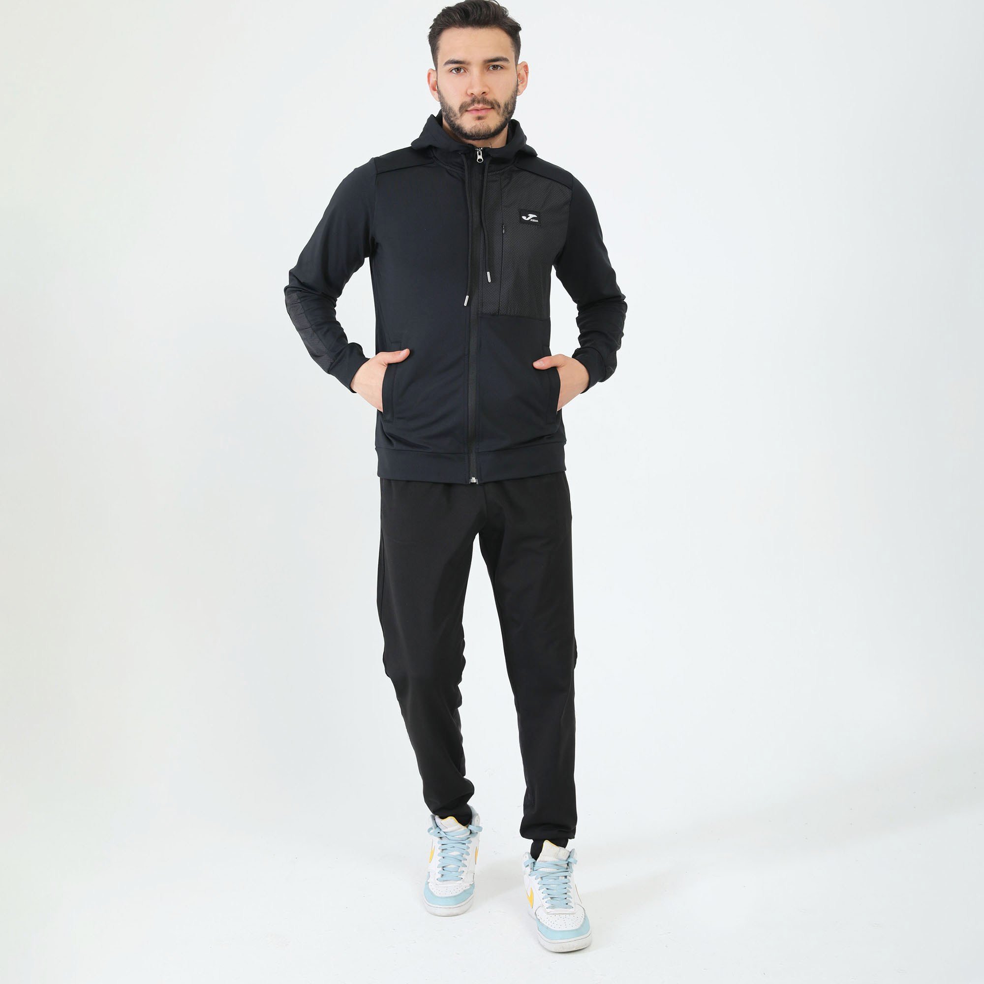 Joma Erkek Günlük Sweatshirt Kapşonlu Full Zip Poly.Crush M 4232302