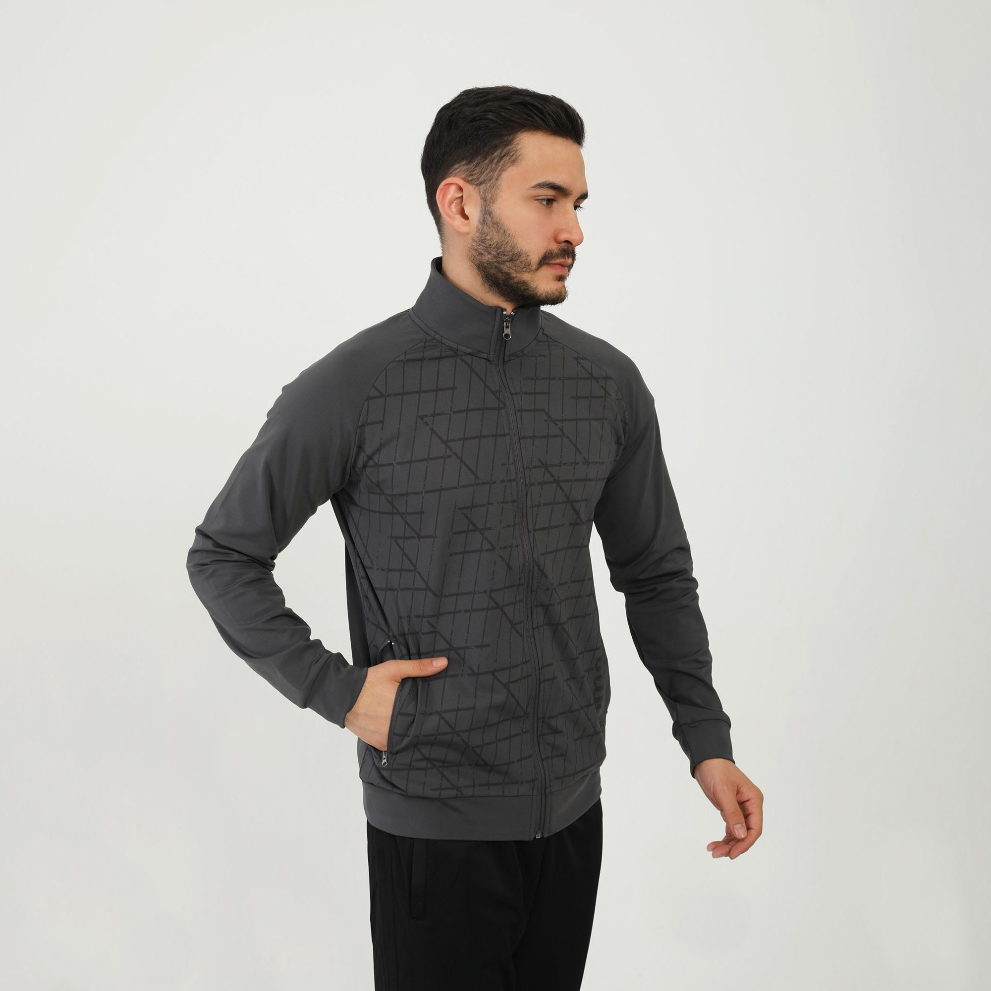 Joma Erkek Günlük Sweatshirt Sweat Full Zip Dark 4231306