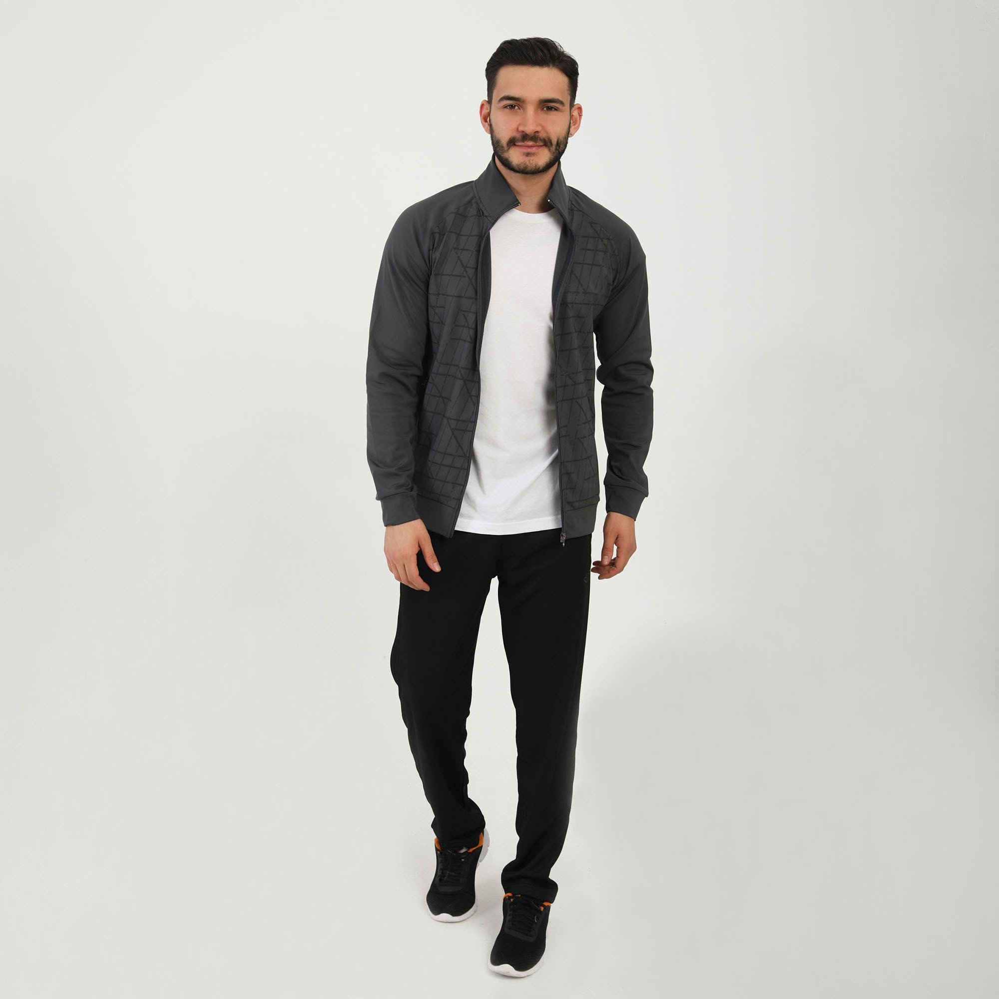 Joma Erkek Günlük Sweatshirt Sweat Full Zip Dark 4231306