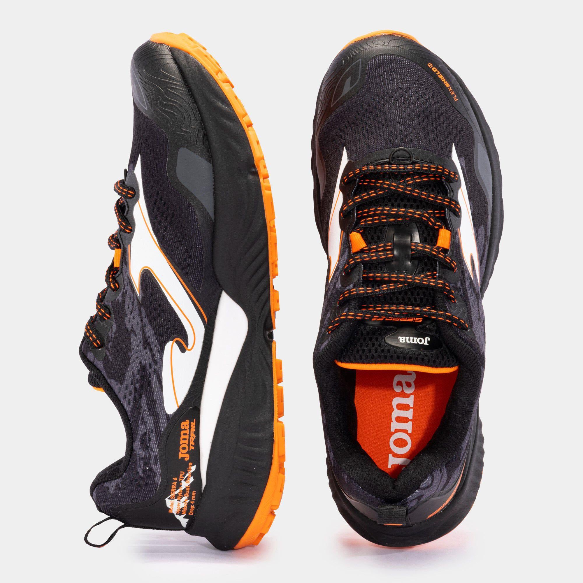 Joma Erkek Koşu - Yürüyüş Ayakkabısı Sierra Men 2301 Black Orange Tksıew2301