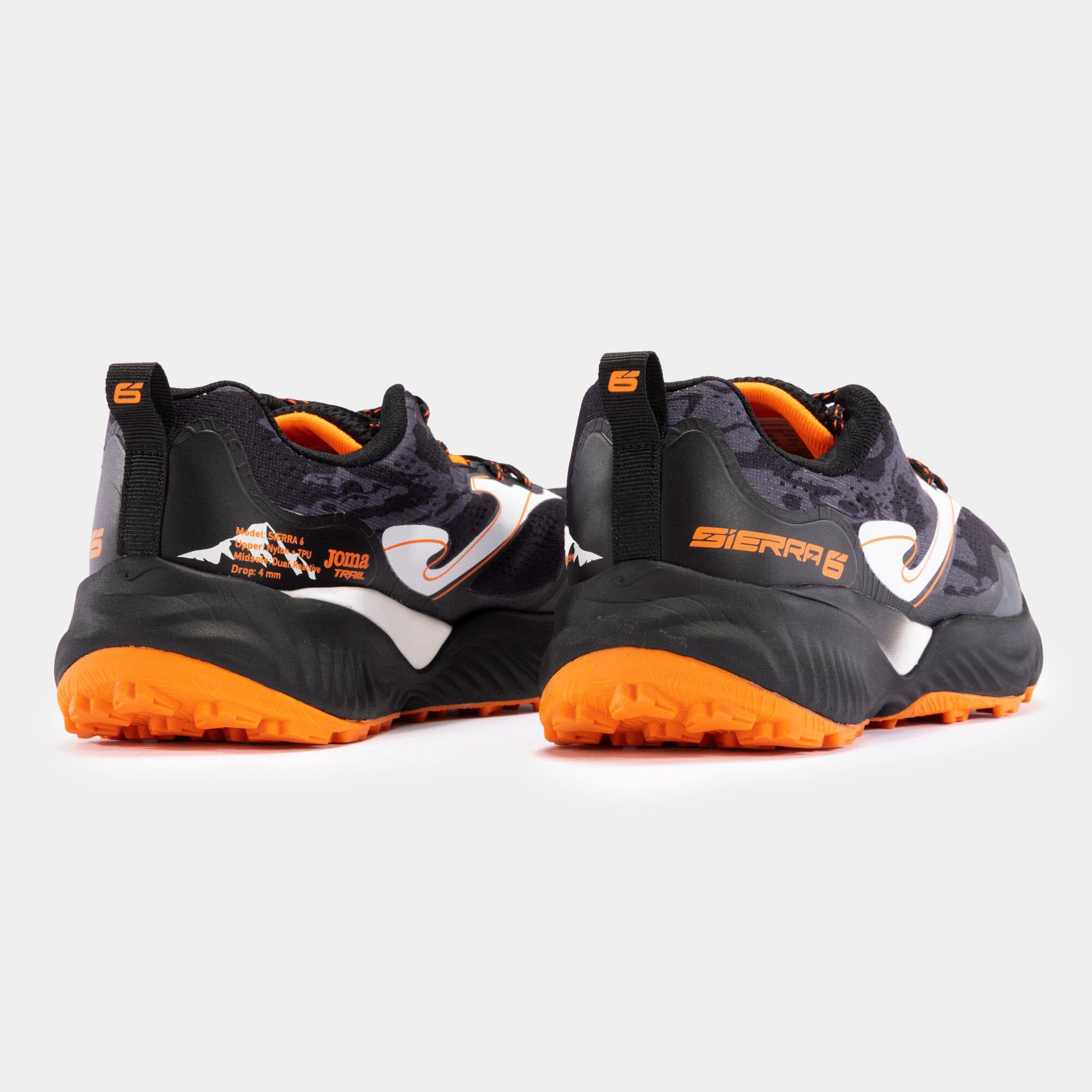 Joma Erkek Koşu - Yürüyüş Ayakkabısı Sierra Men 2301 Black Orange Tksıew2301