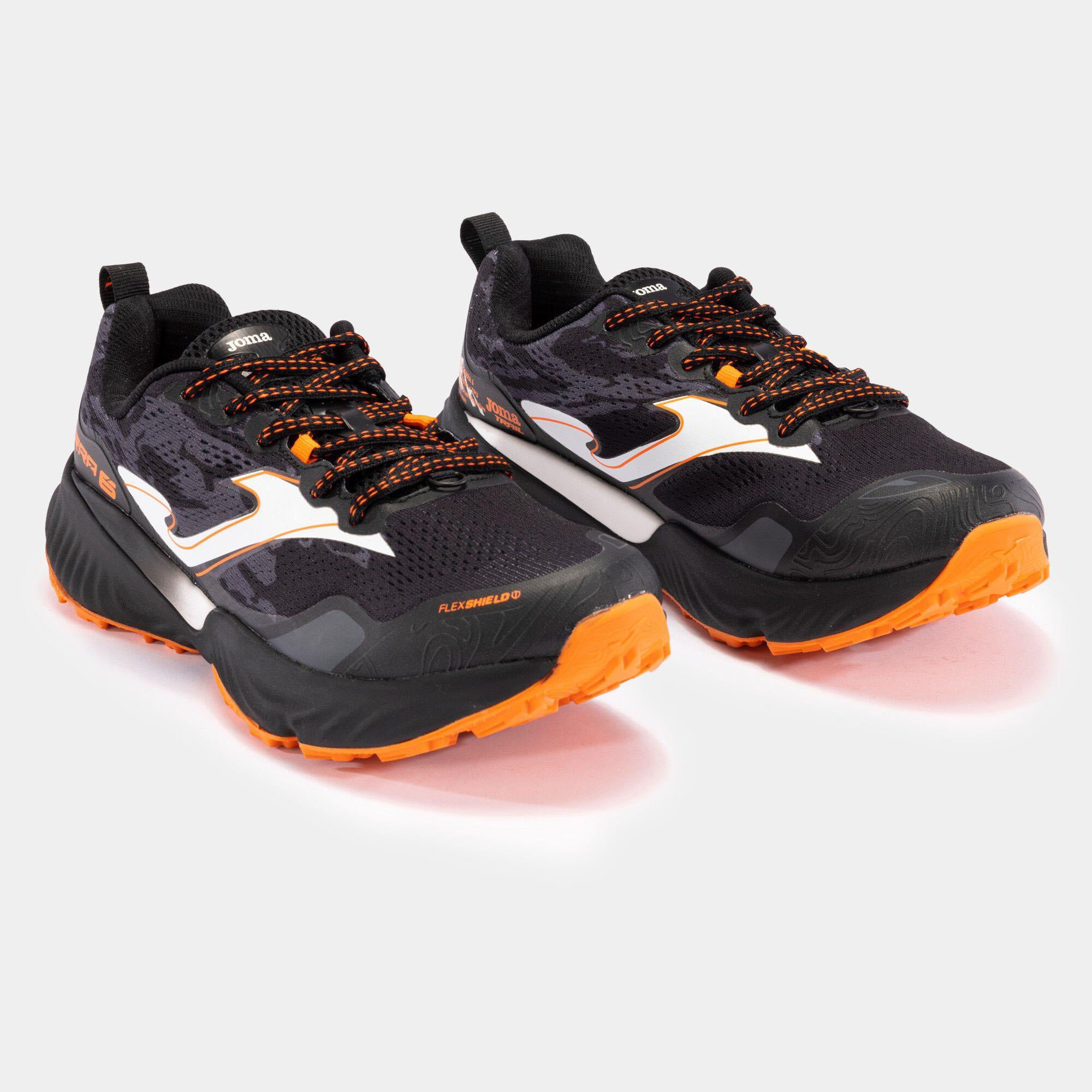 Joma Erkek Koşu - Yürüyüş Ayakkabısı Sierra Men 2301 Black Orange Tksıew2301