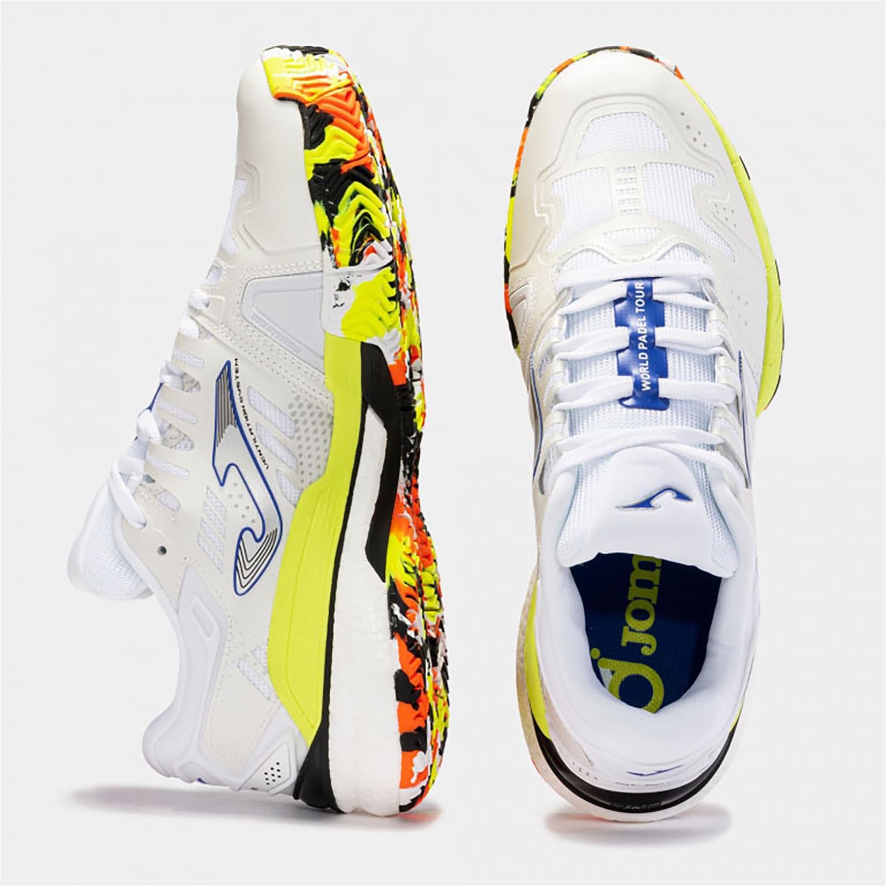Joma Erkek Tenis Maç Ayakkabı T.Slam 2332 White Lime Tslams2332P