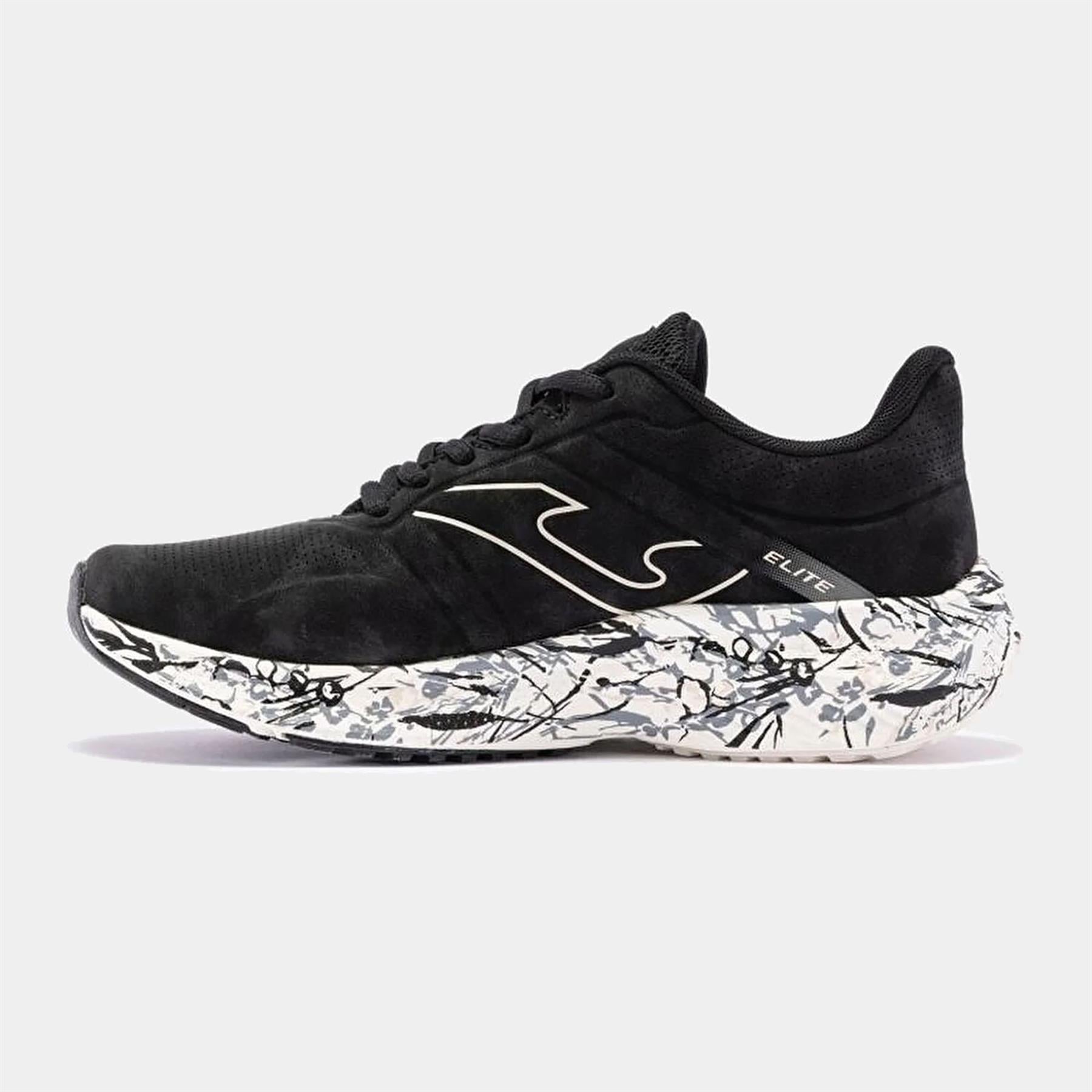 Joma Kadın Koşu - Yürüyüş Ayakkabısı Elite Lady 2301 Black White Relılw2301