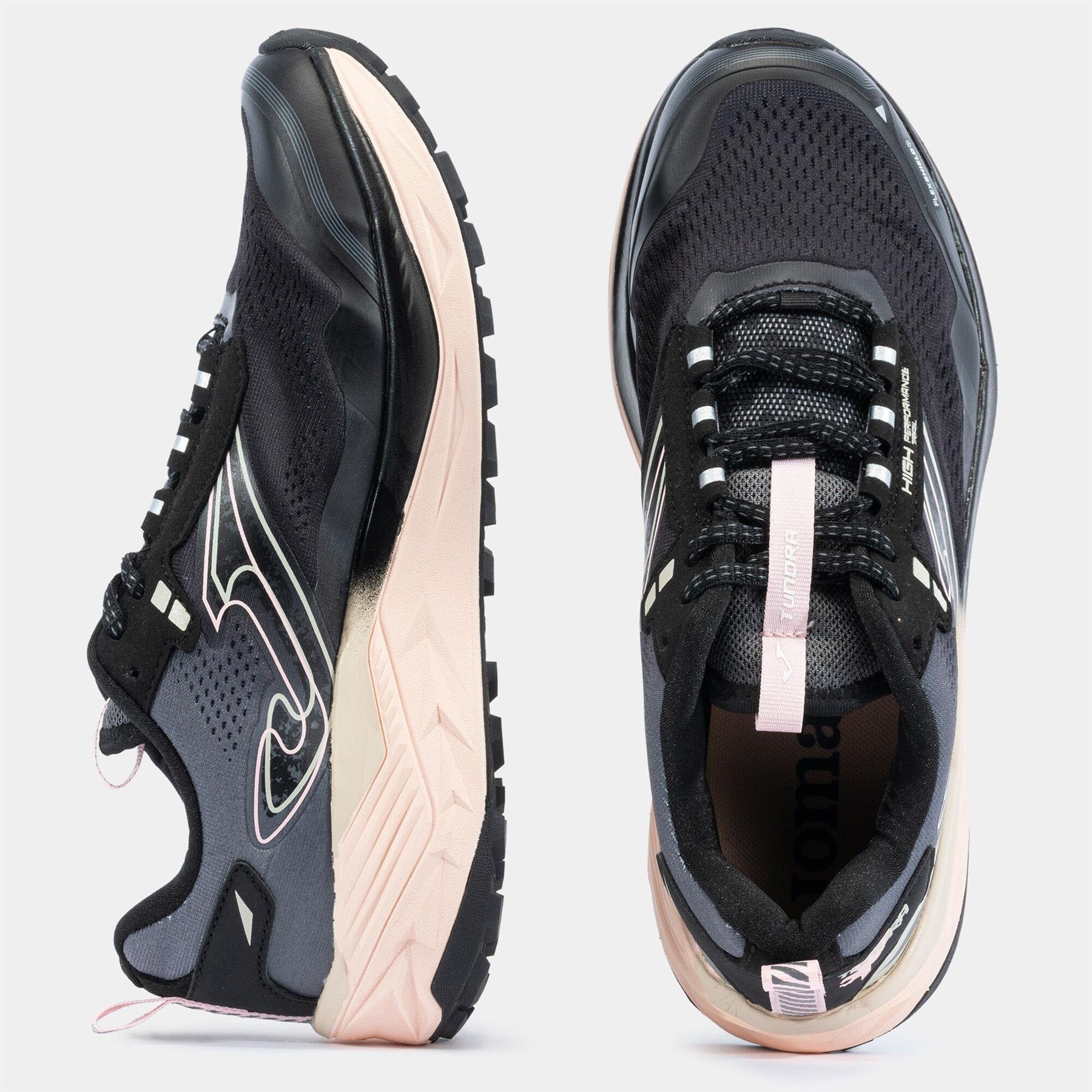 Joma Kadın Koşu - Yürüyüş Ayakkabısı Tundra Lady 2301 Black Pink Tktulw2301