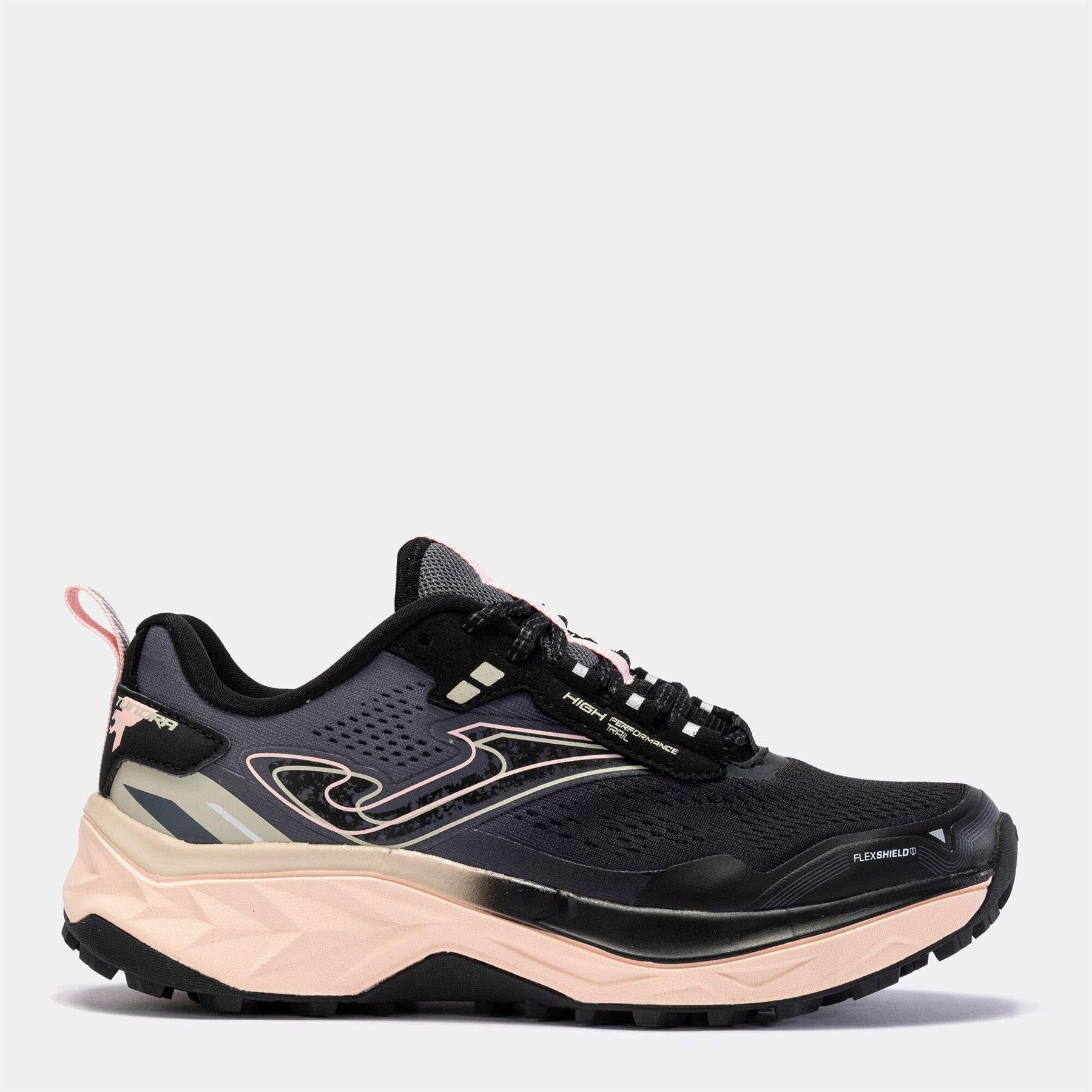 Joma Kadın Koşu - Yürüyüş Ayakkabısı Tundra Lady 2301 Black Pink Tktulw2301