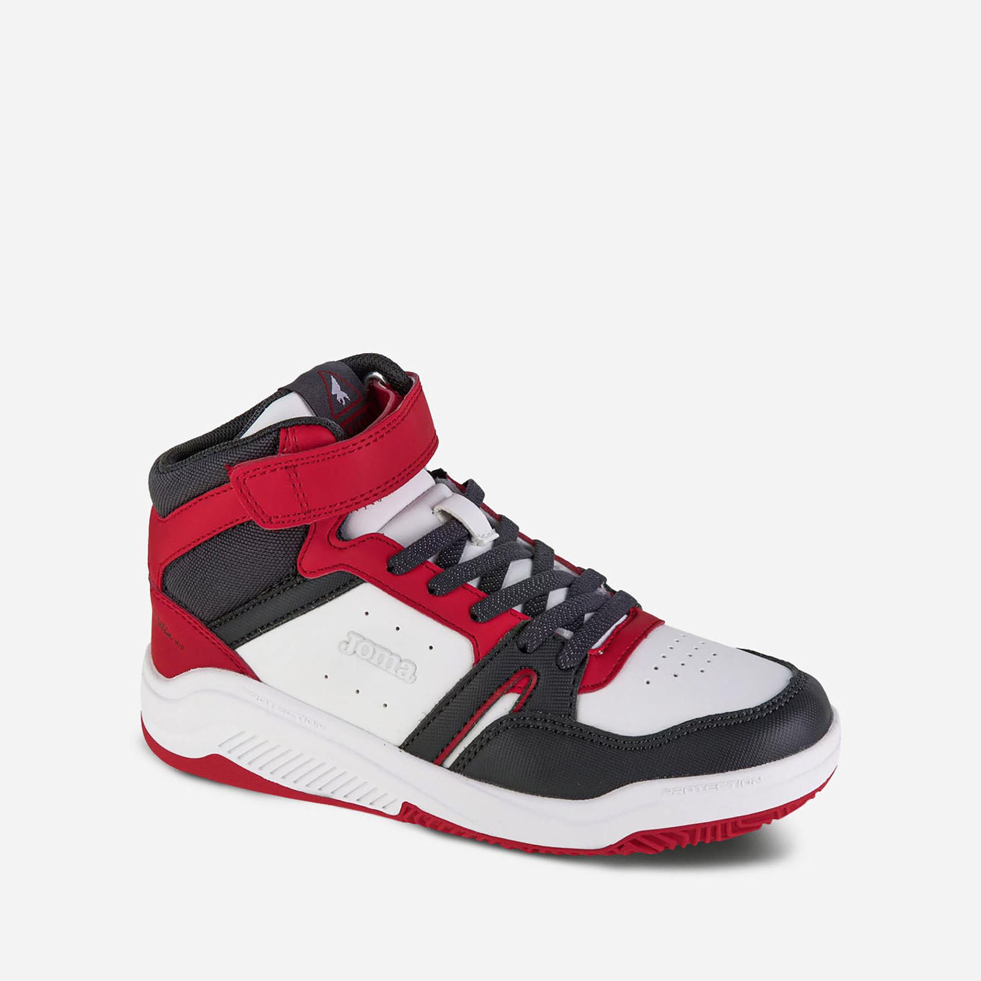 PLATEA MID JR 2406 BLANCO ROJO