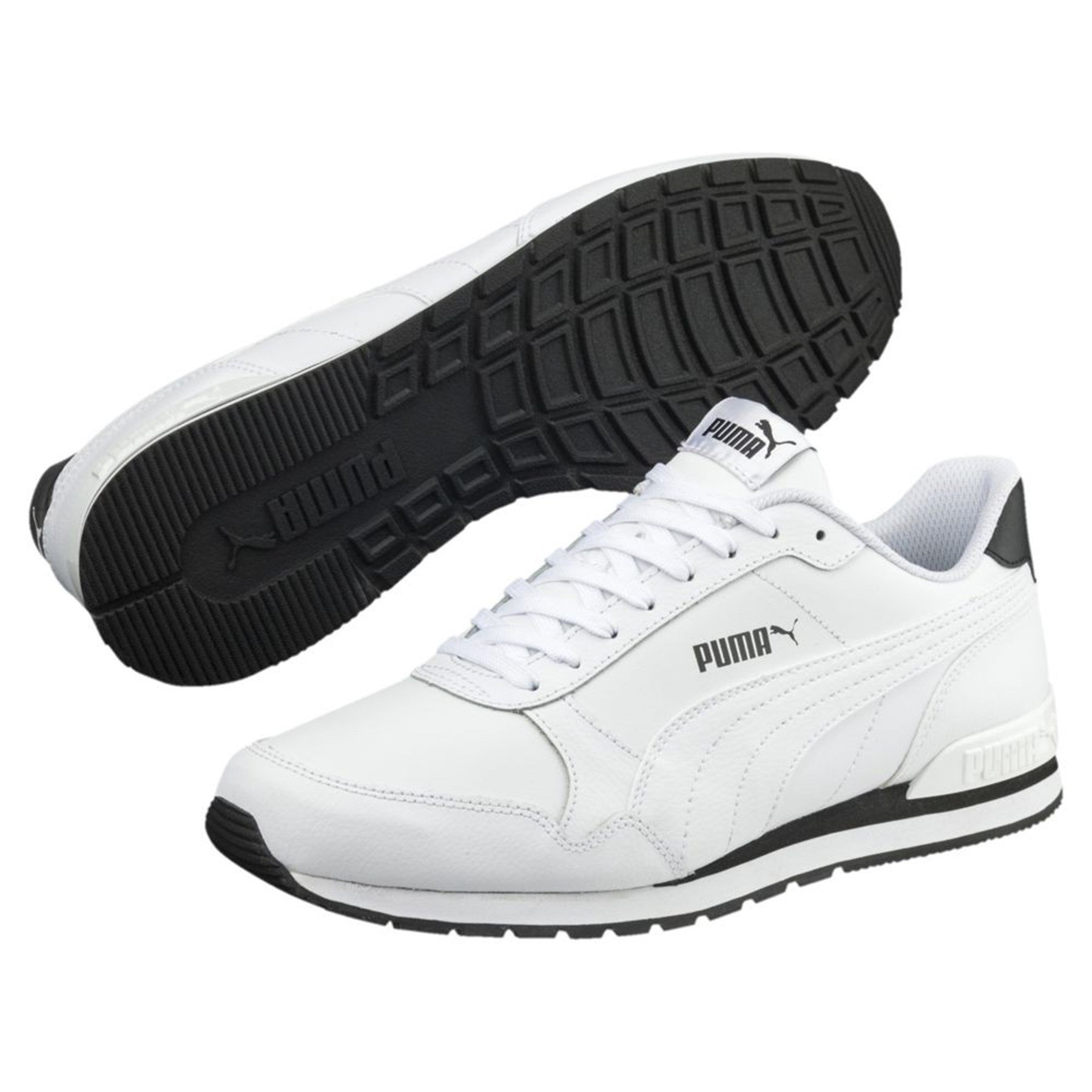 Puma Erkek Spor Ayakkabı ST Runner v2 Full L  36527701 ST Runner v2 Full L Puma White-Puma Whit