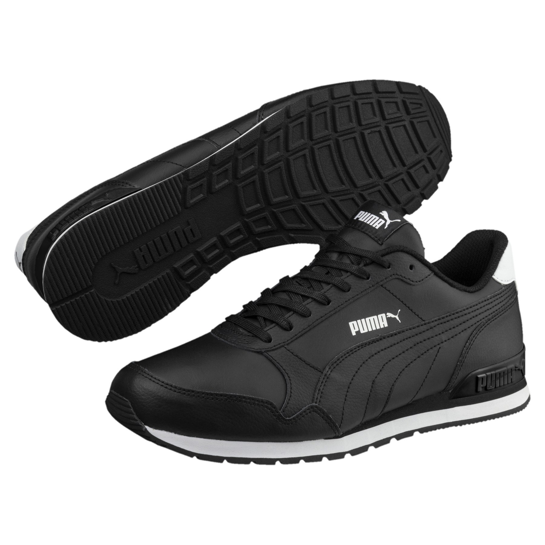 Puma Erkek Spor Ayakkabı ST Runner v2 Full L  36527702 ST Runner v2 Full L Puma Black-Puma Blac