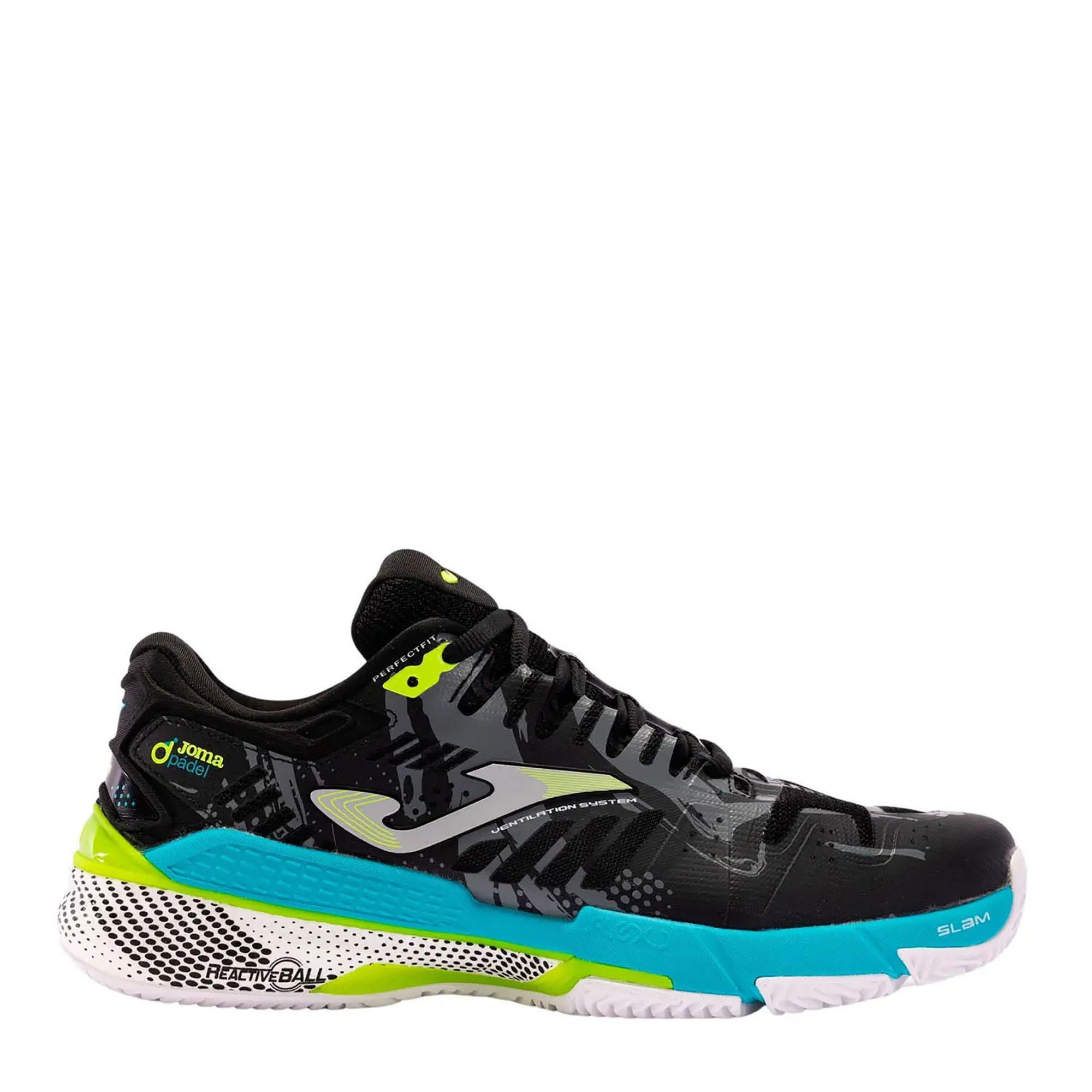 SLAM MEN 2401 NEGRO AZUL AMARILLO