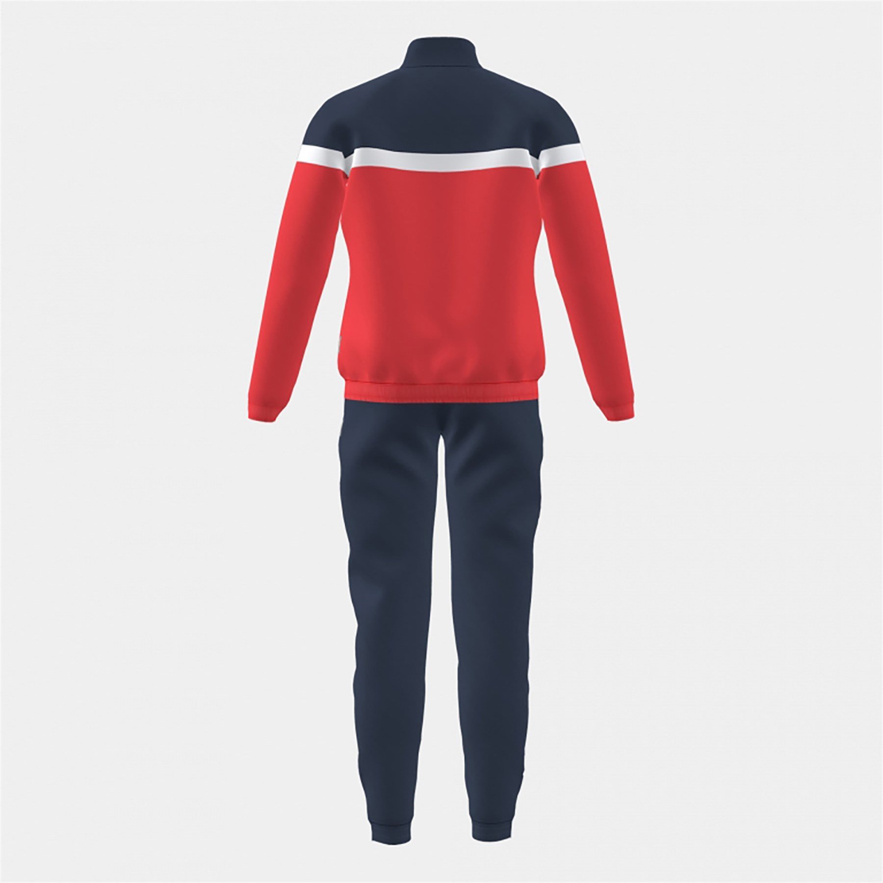 STRIPE TRACKSUIT NAVY RED