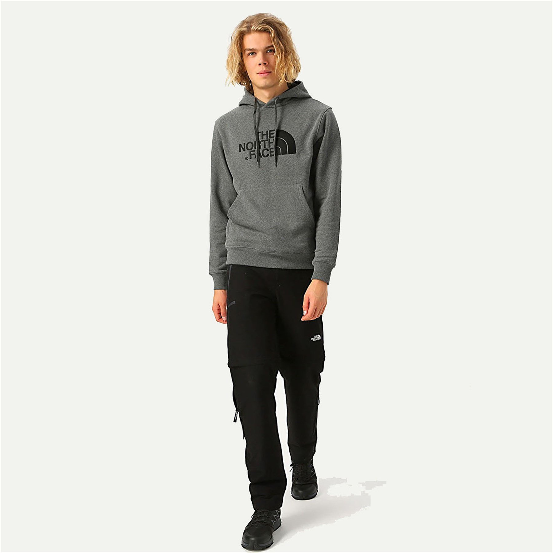The North Face Erkek Kapşonlu Sweatshirt Drew Peak Pullover Hoodie Nf00Ahjylxs1