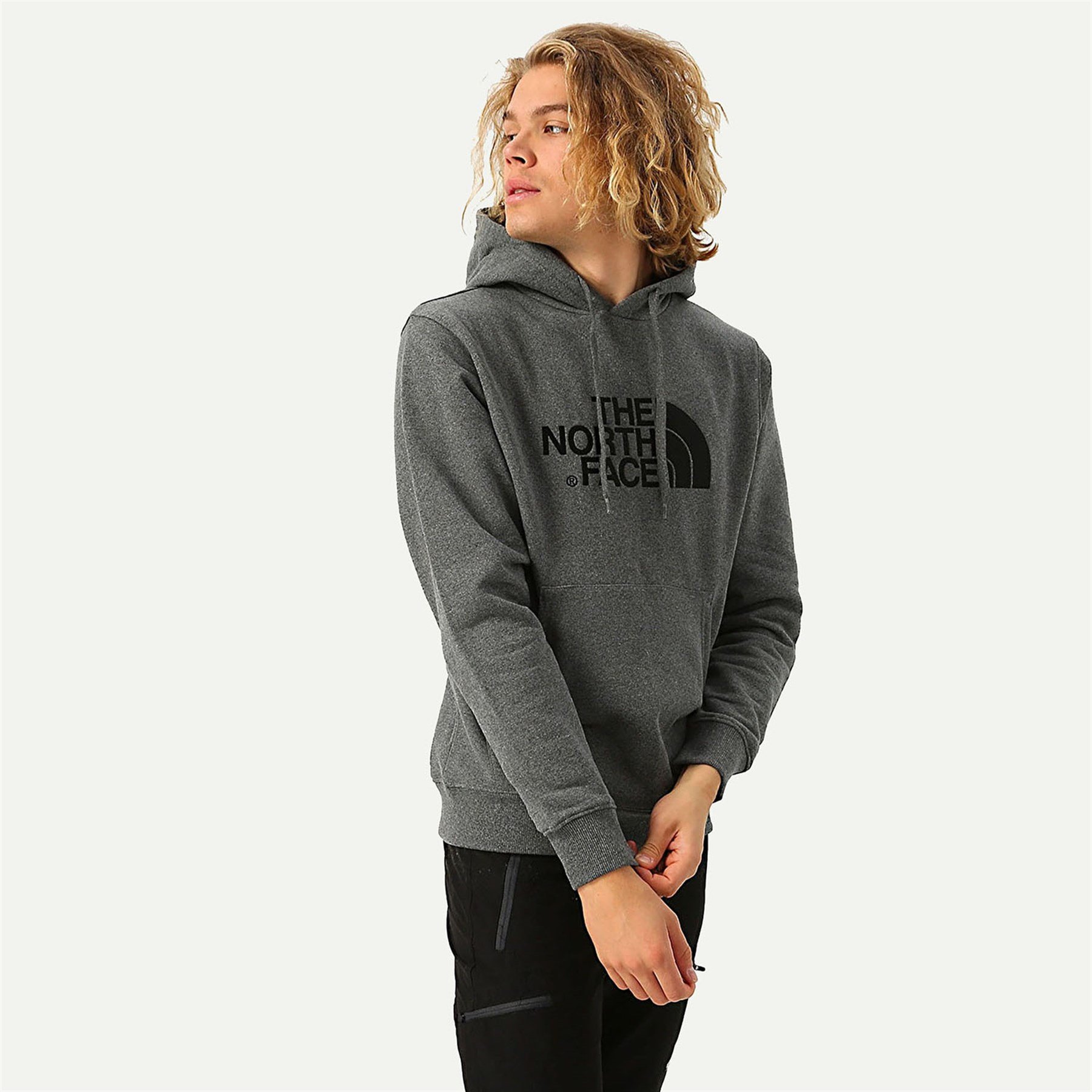 The North Face Erkek Kapşonlu Sweatshirt Drew Peak Pullover Hoodie Nf00Ahjylxs1
