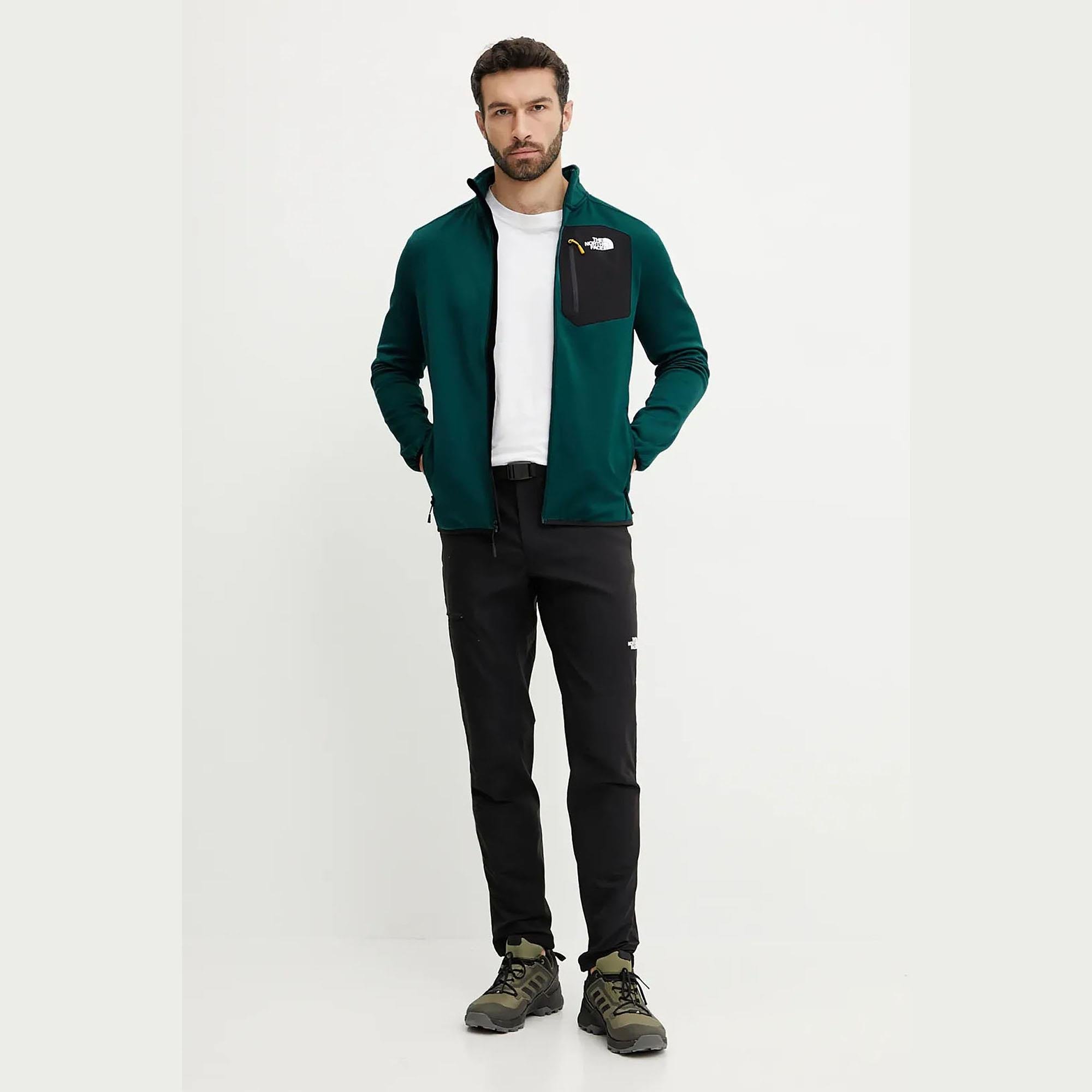 The North Face Erkek Outdoor Fermularlı Sweatshirt Crest Fz Nf0A897C5861