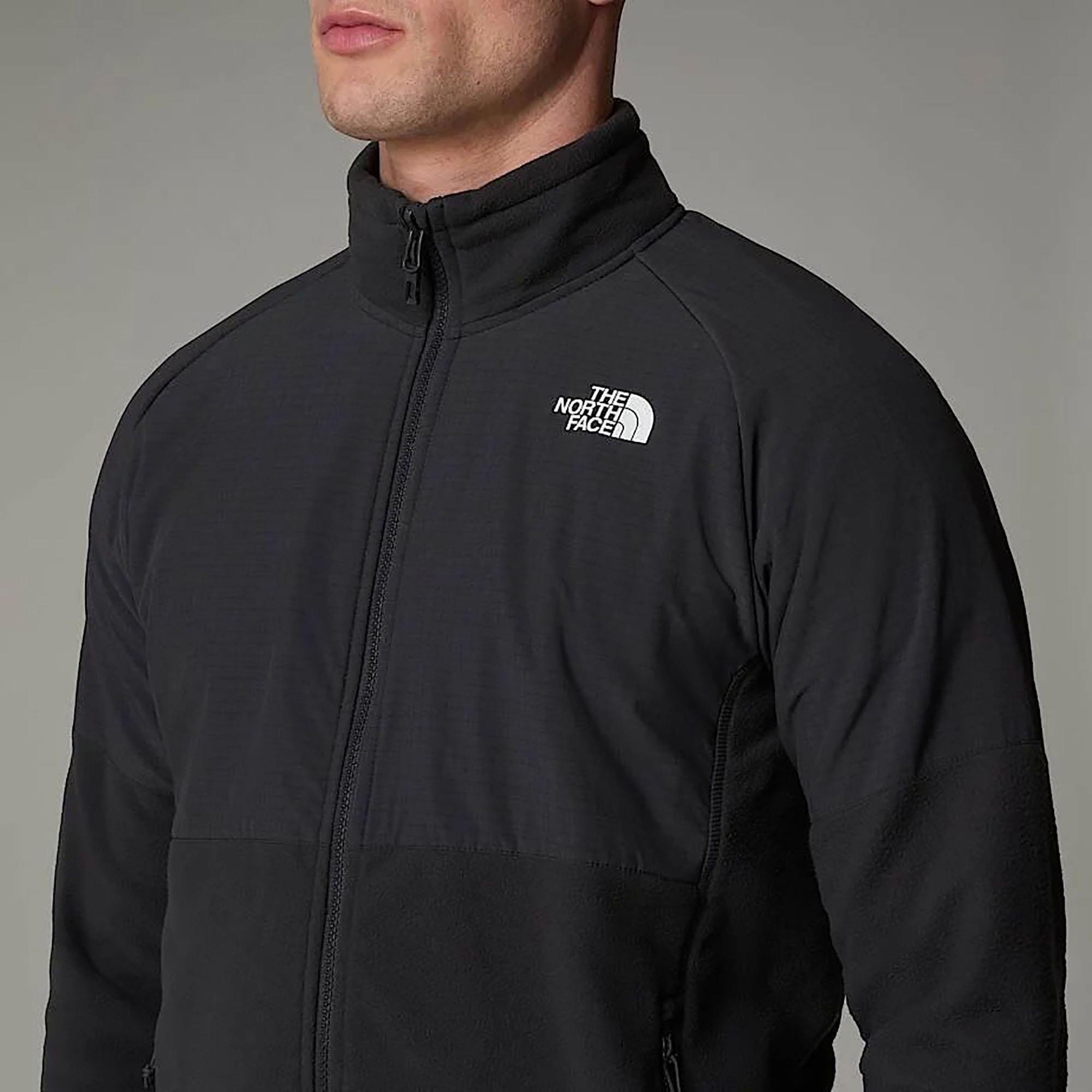 The North Face Erkek Polar Mont Glacier Heavyweight Full Zip Nf0A89Jgu8M1