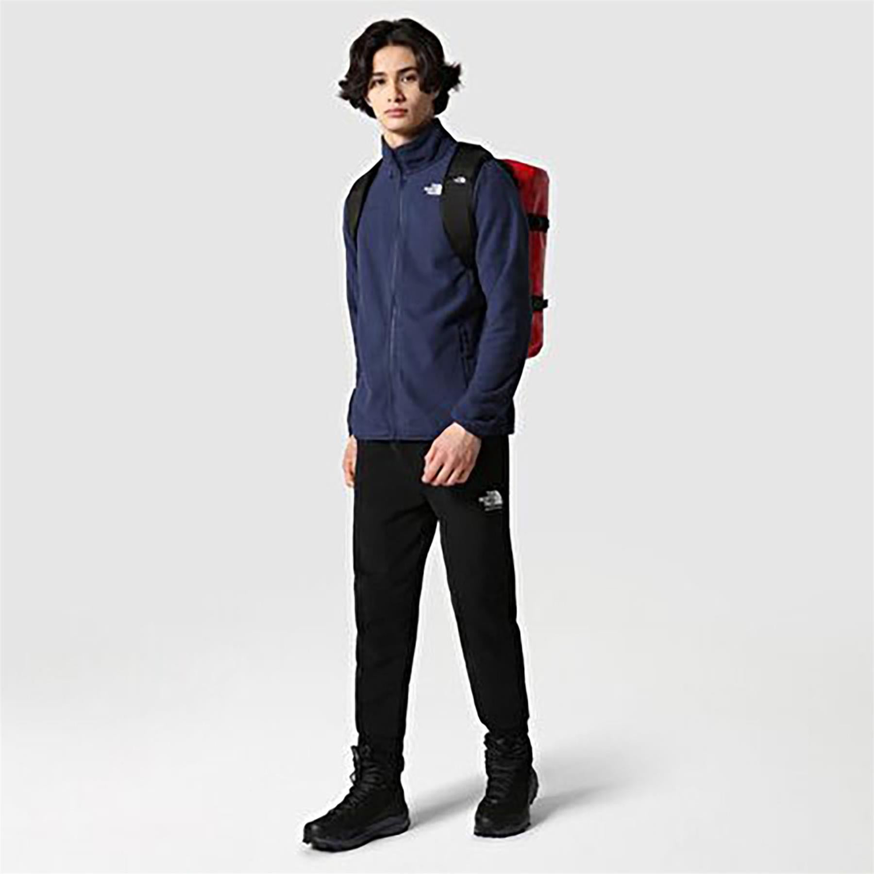 The North Face Erkek Polar Sweatshirt 100 Glacier Full Zip Nf0A5Ihq8K21