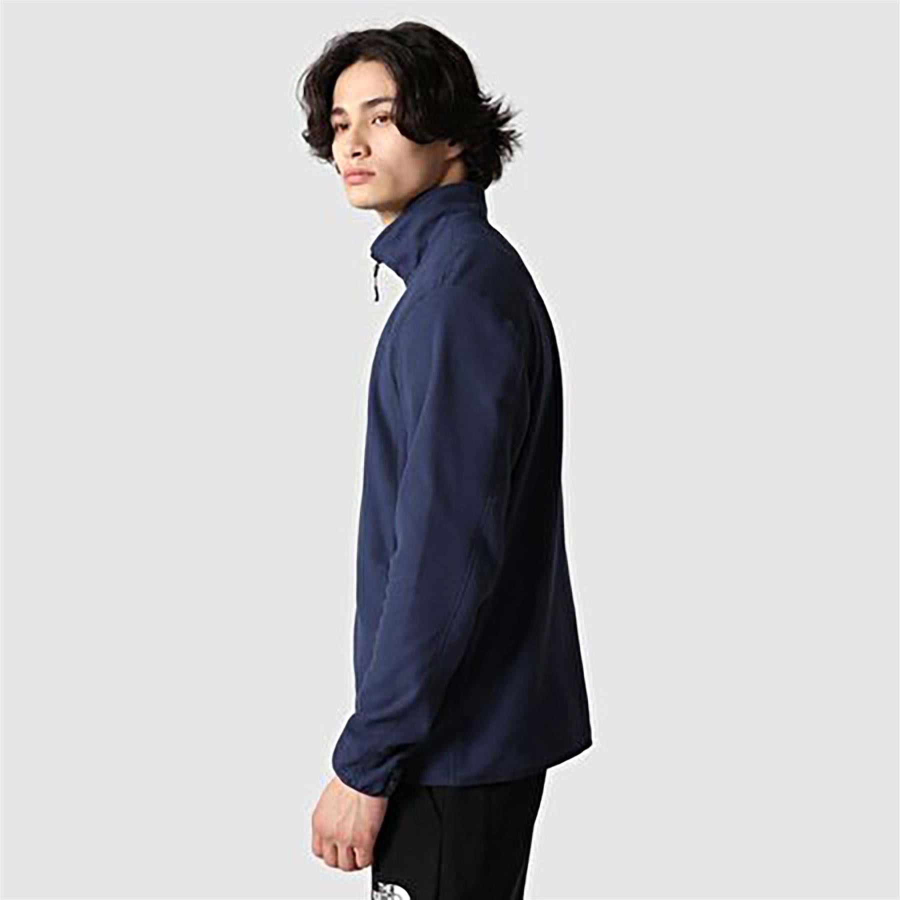 The North Face Erkek Polar Sweatshirt 100 Glacier Full Zip Nf0A5Ihq8K21