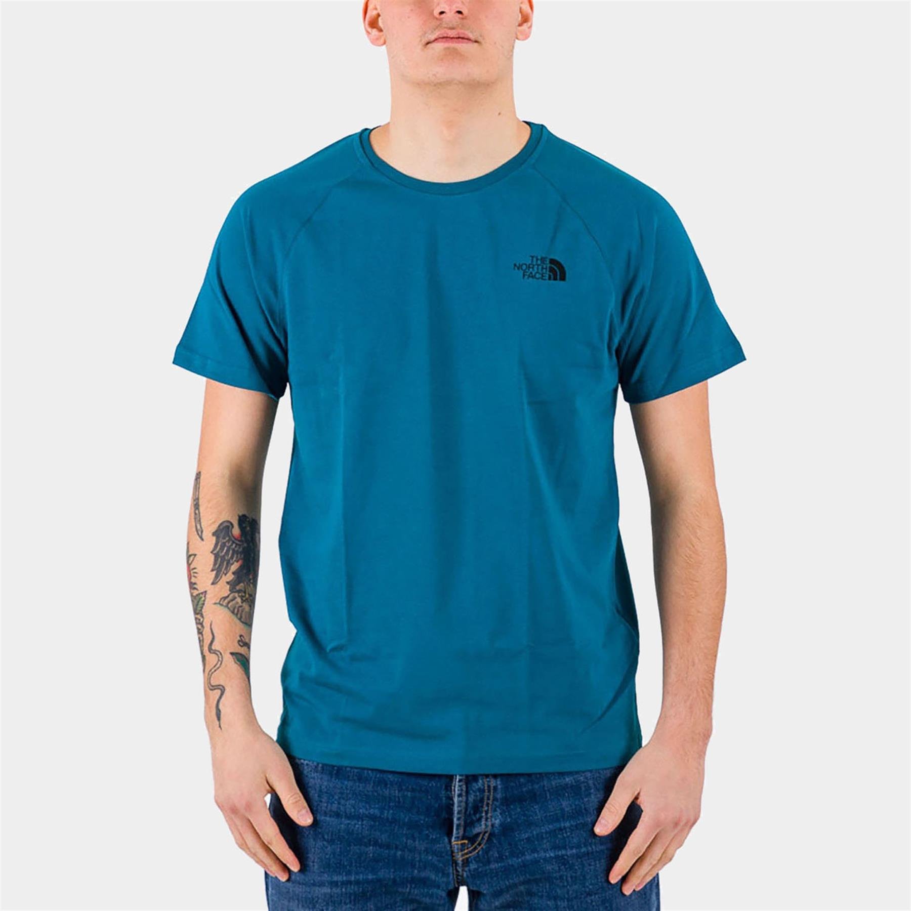 The North Face Erkek T-Shirt S-S North Faces Tee Nf00Ceq8Ivy1