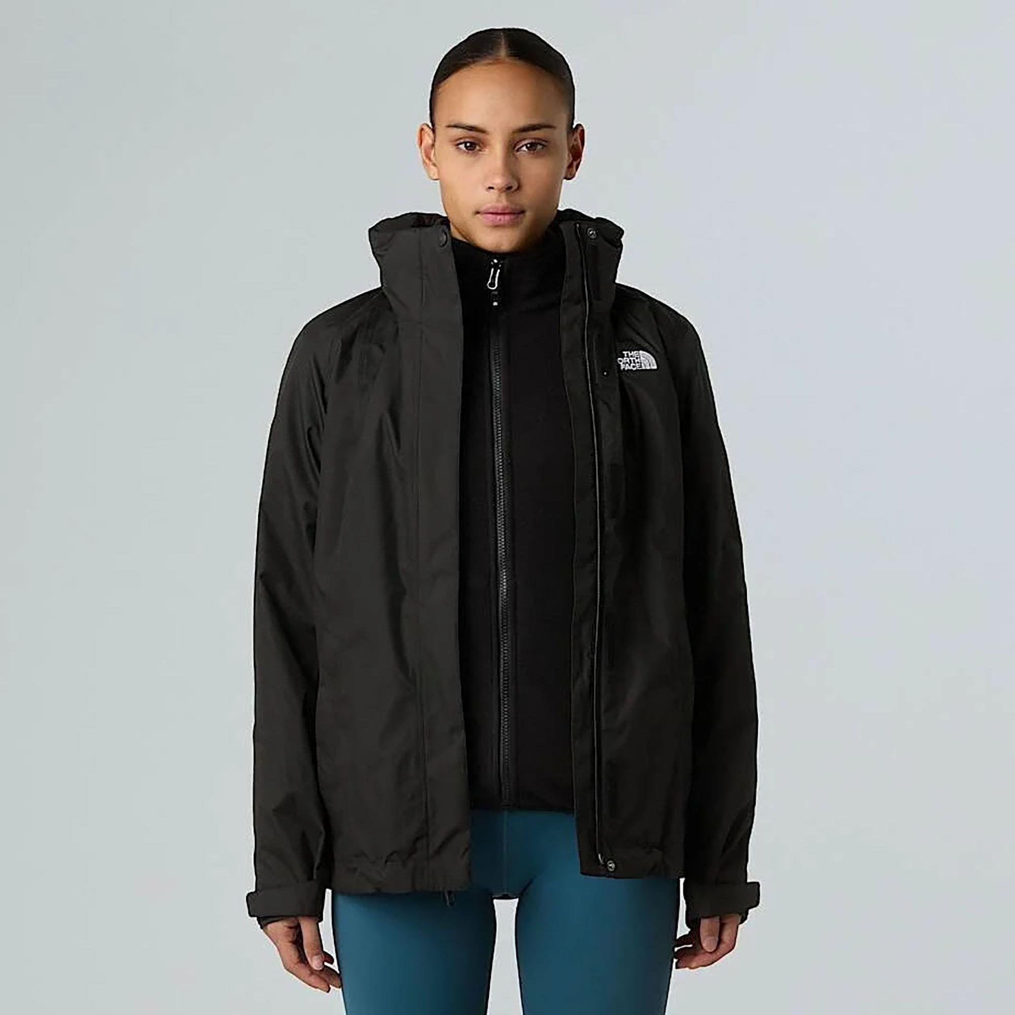 The North Face Kadın 3'Ü 1 Arada Kapşonlu Mont Evolve Triclimate Jacket - Eu Nf0A8E02Jk31