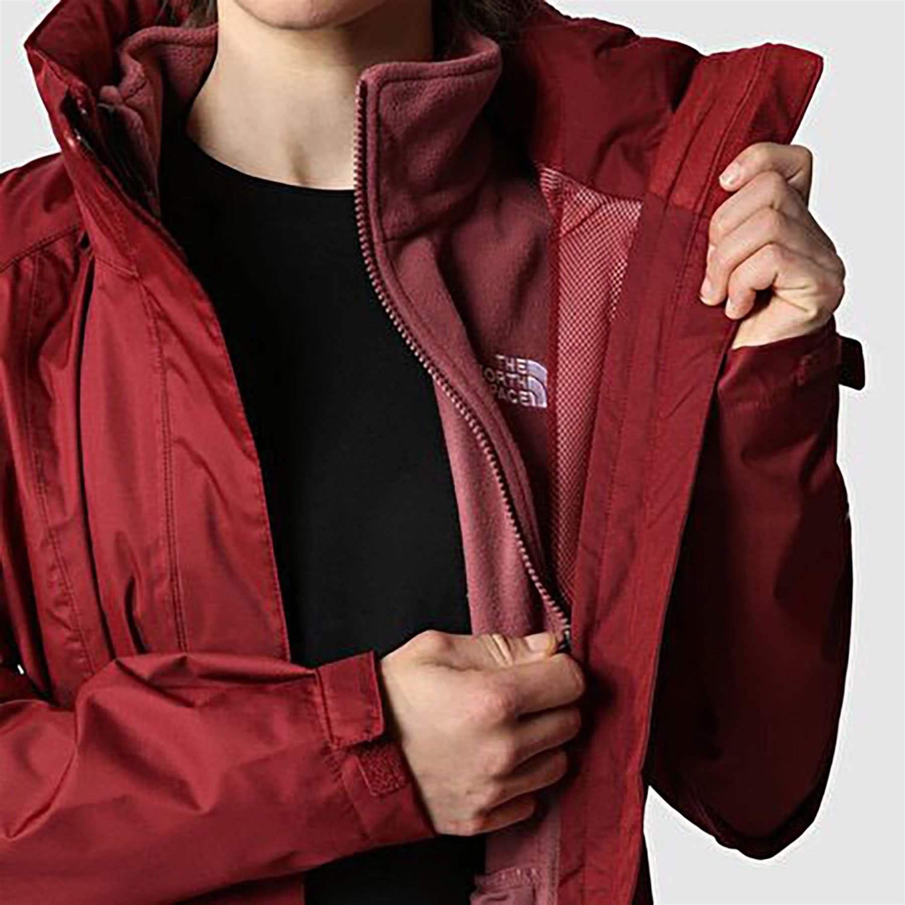 The North Face Kadın Polarlı Outdoor Mont Evolve Triclimate Jacket Nf00Cg567S71