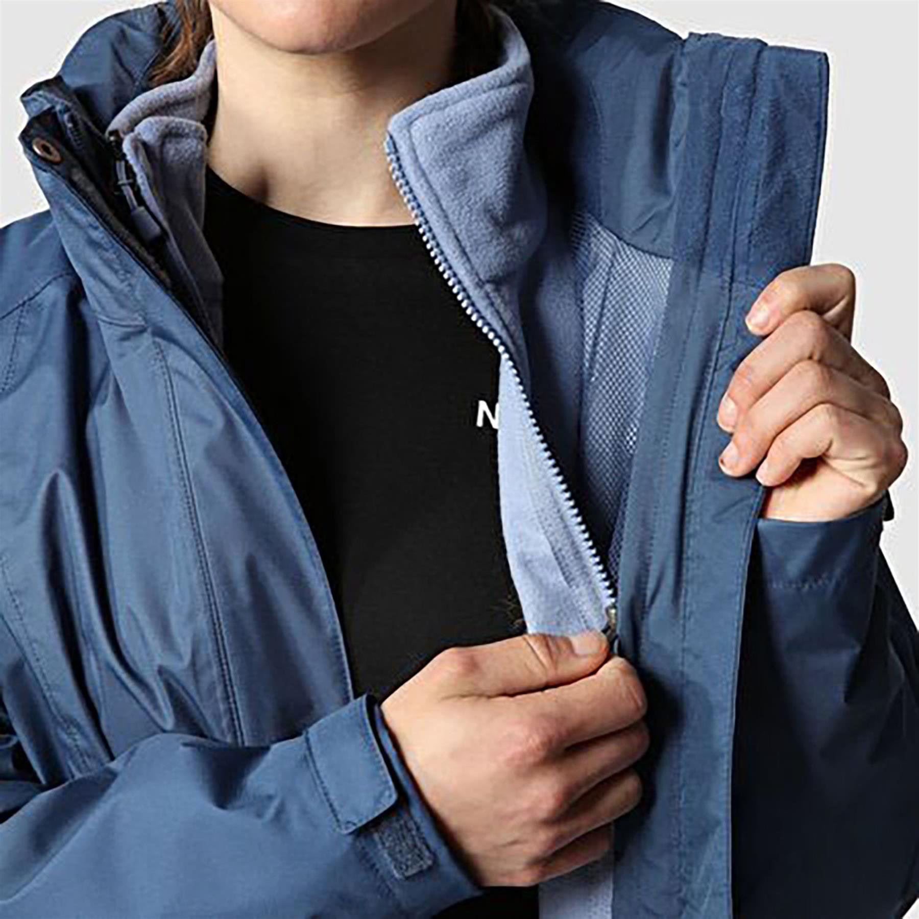 The North Face Kadın Polarlı Outdoor Mont Evolve Triclimate Jacket Nf00Cg568401