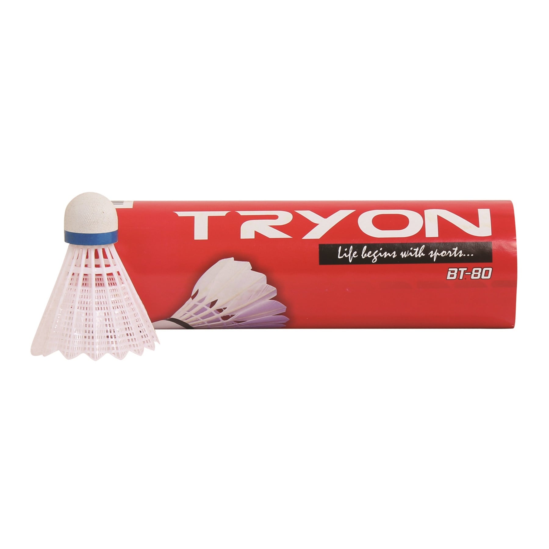 Tryon Badminton Topu Mantar Başlı Naylon 6 Lı