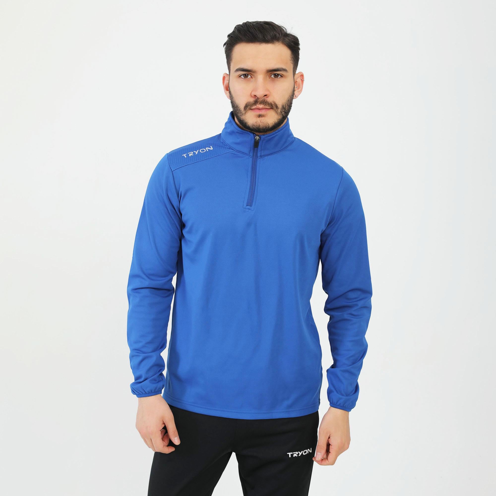 Tryon Erkek Sweatshirt Antrenman Victory 1018043 ANTRENMAN SWEAT Y.FERMUARLI VICTORY