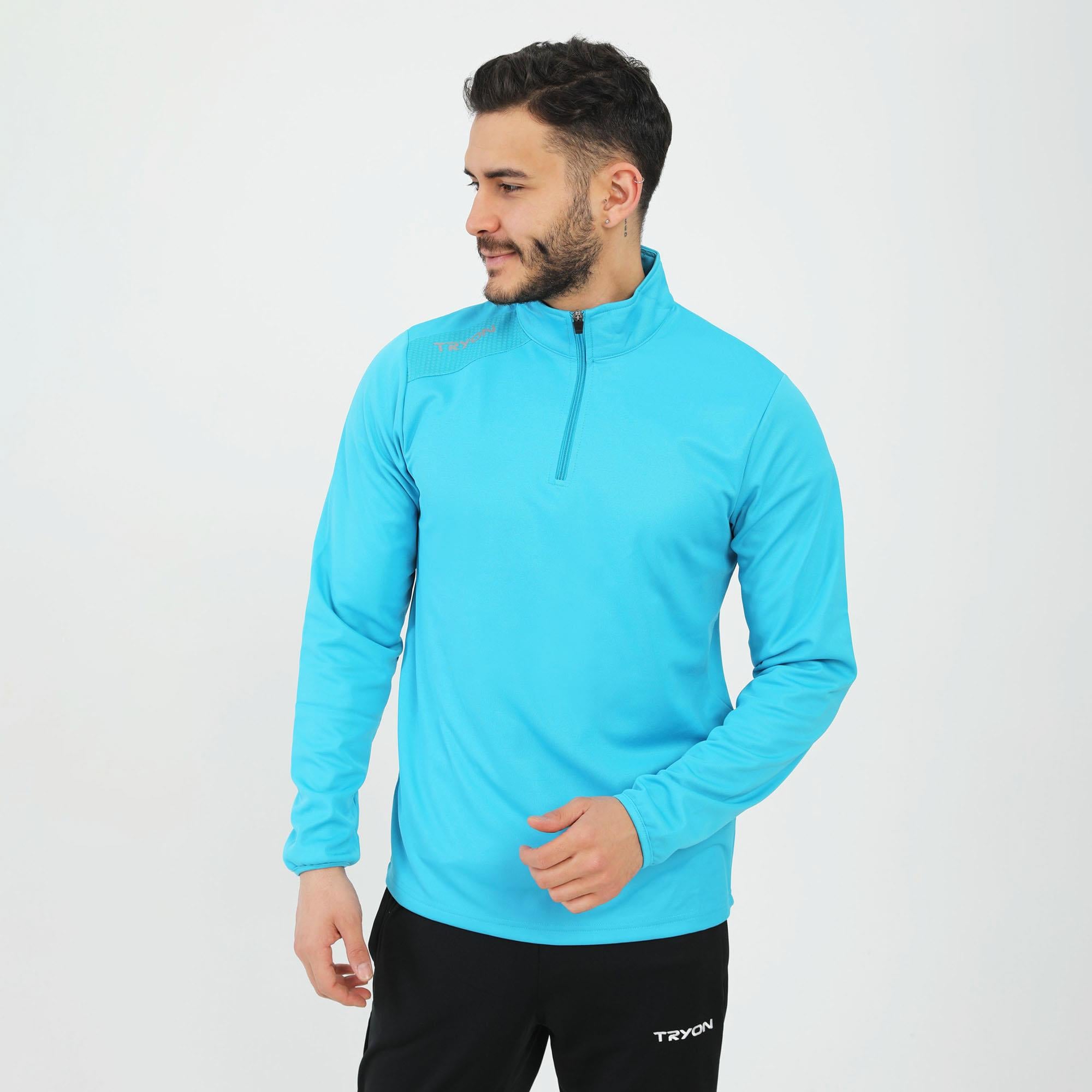 Tryon Erkek Sweatshirt Antrenman Victory 1018043 ANTRENMAN SWEAT Y.FERMUARLI VICTORY