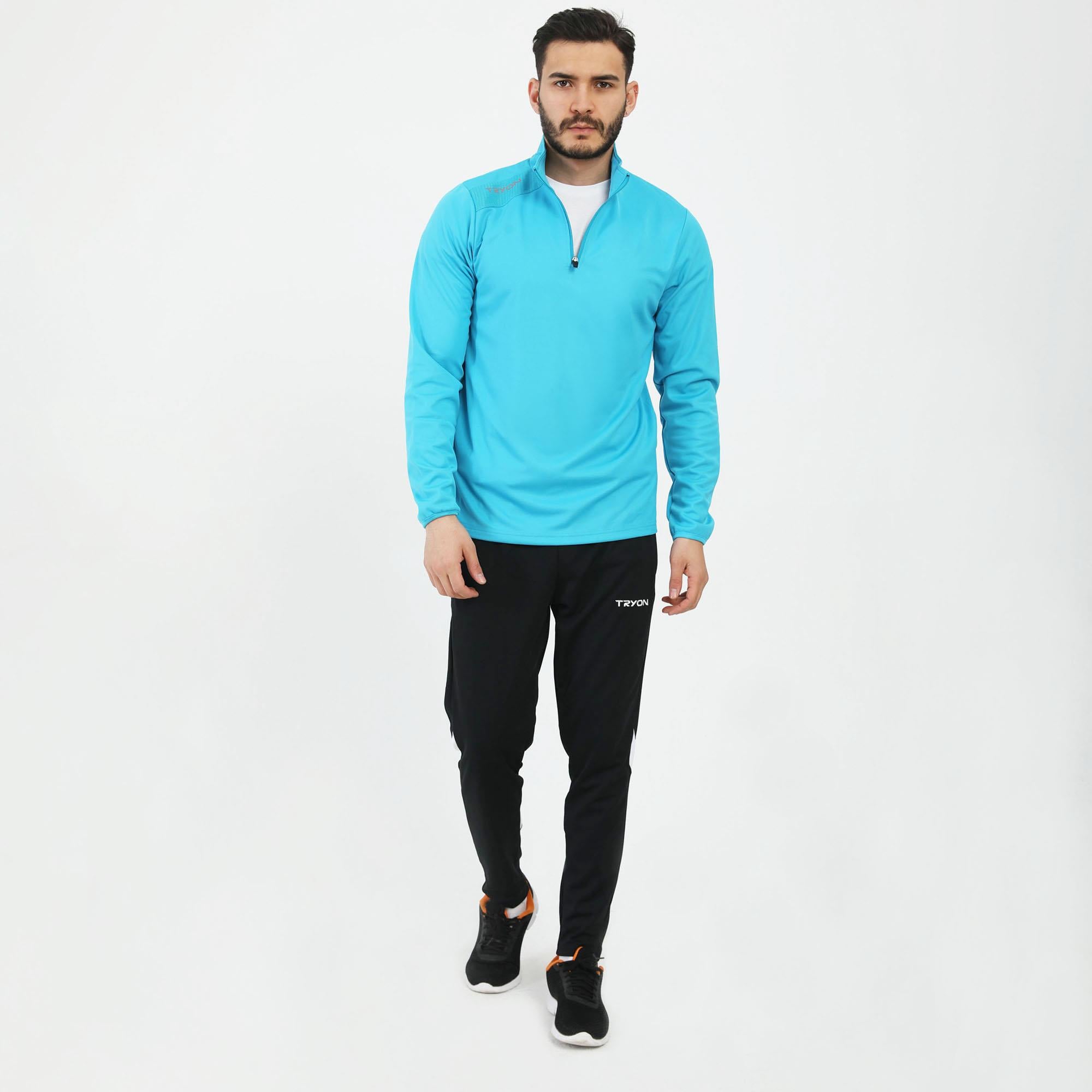 Tryon Erkek Sweatshirt Antrenman Victory 1018043 ANTRENMAN SWEAT Y.FERMUARLI VICTORY