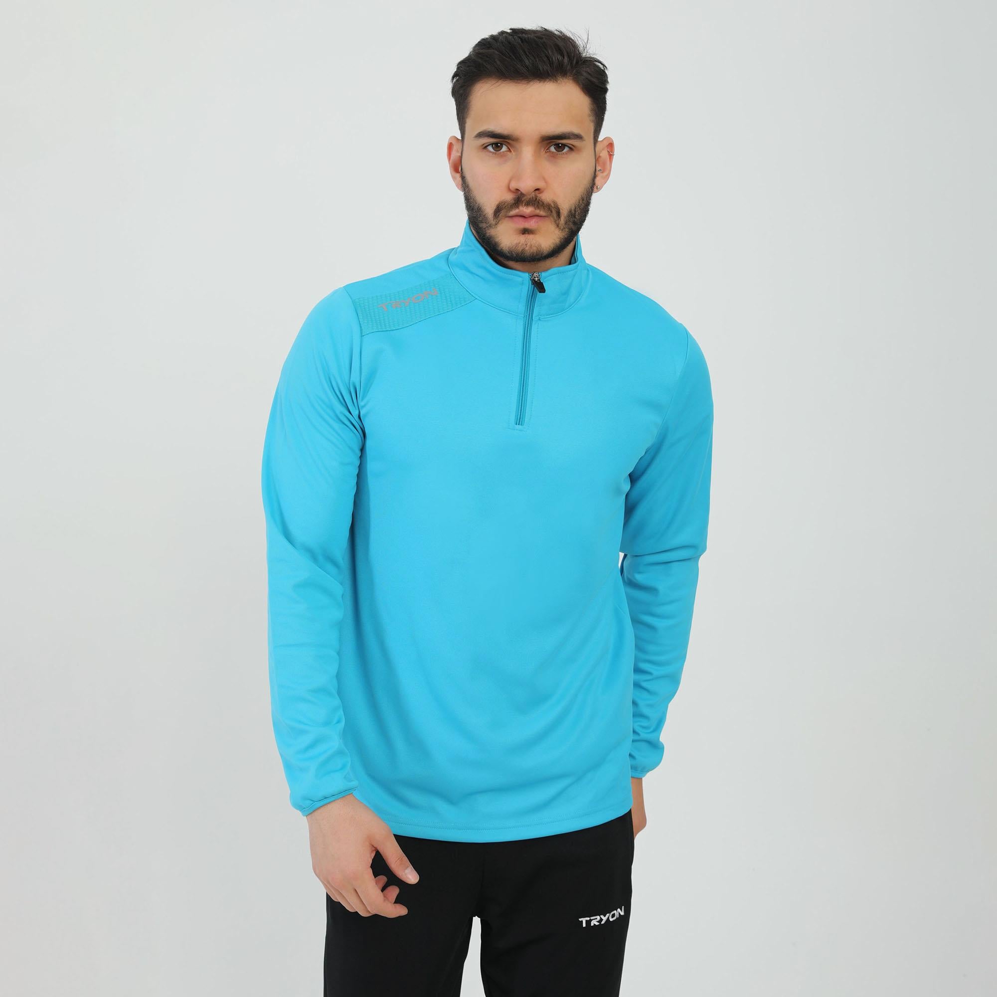 Tryon Erkek Sweatshirt Antrenman Victory 1018043 ANTRENMAN SWEAT Y.FERMUARLI VICTORY