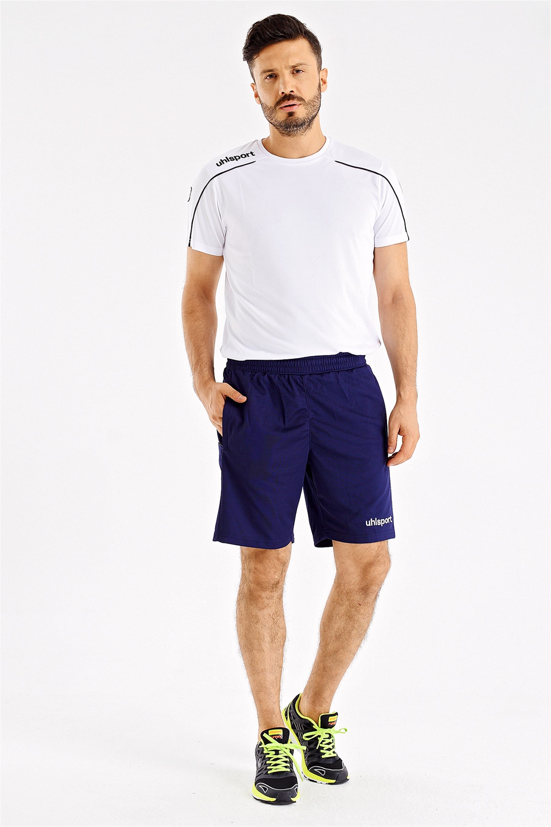 Uhlsport Erkek Polyester Kamp Şort Goal POLYESTER KAMP ŞORT GOAL