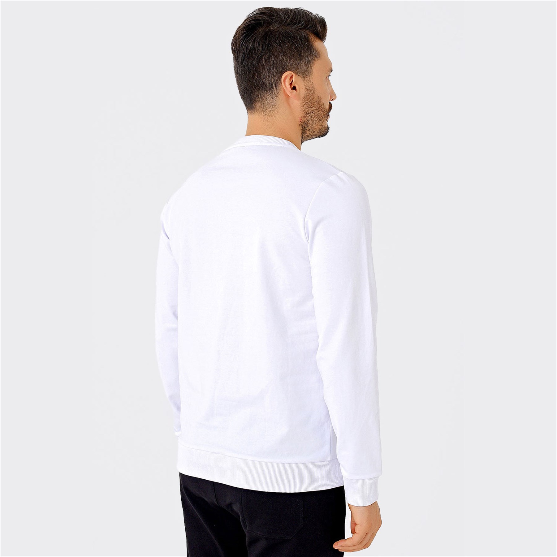 Uhlsport Erkek Sweatshirt Rush SWEAT B.YAKA PAMUK RUSH M