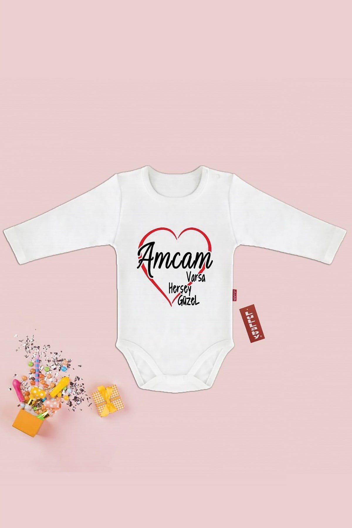 Amcam Varsa Herşey Güzel Bebek Zıbını