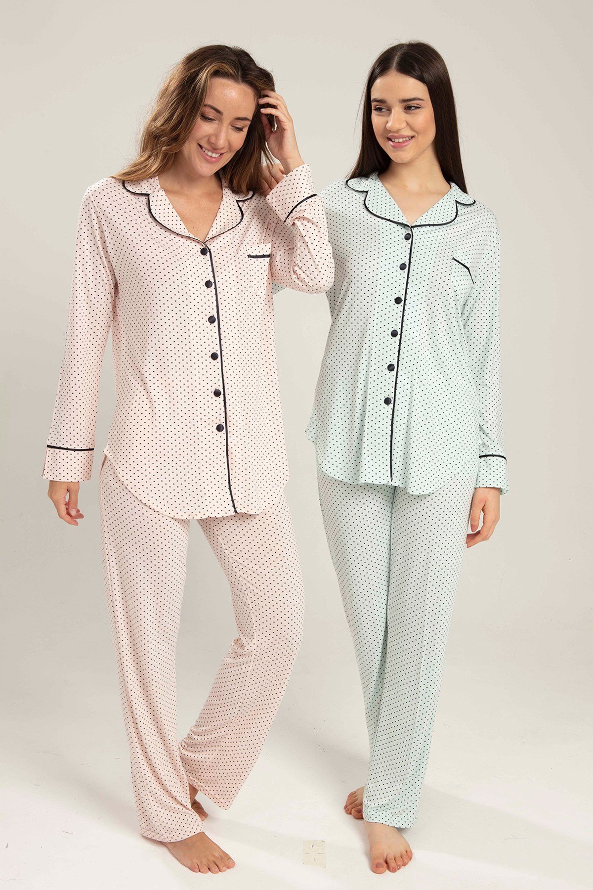 Bone 5125 Puanlı Önden Düğmeli Lohusa Pijama Takımı