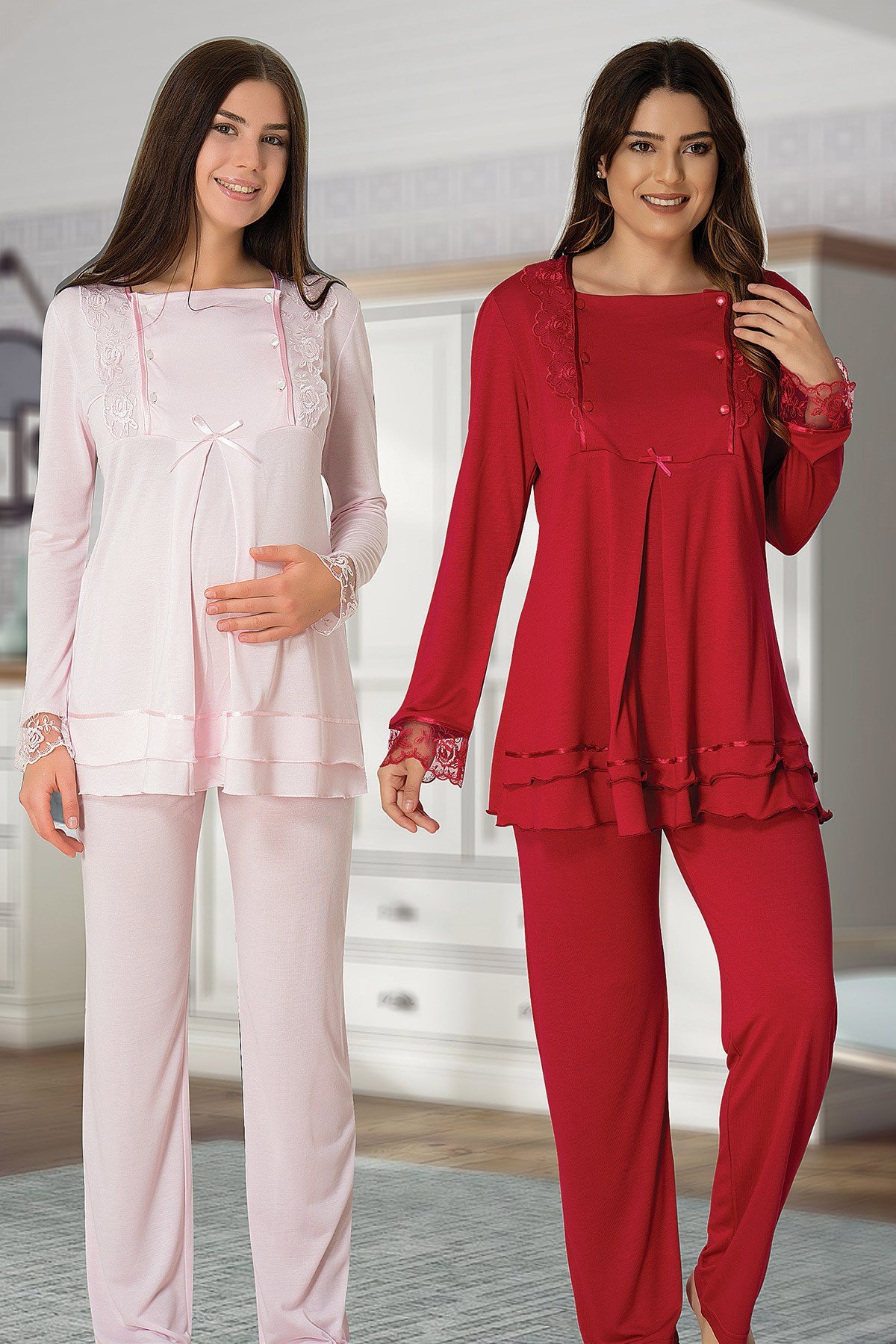 Effortt 2015 Lohusa Pijama Takımı