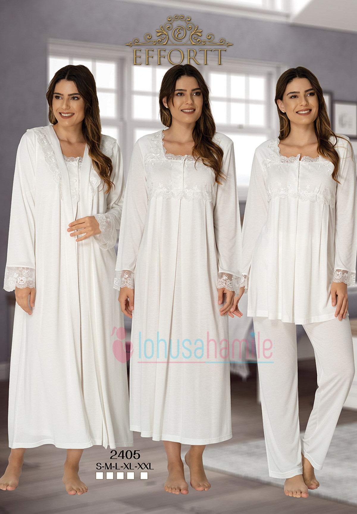 Effortt 2405 Lohusa Hamile 4'lü Set