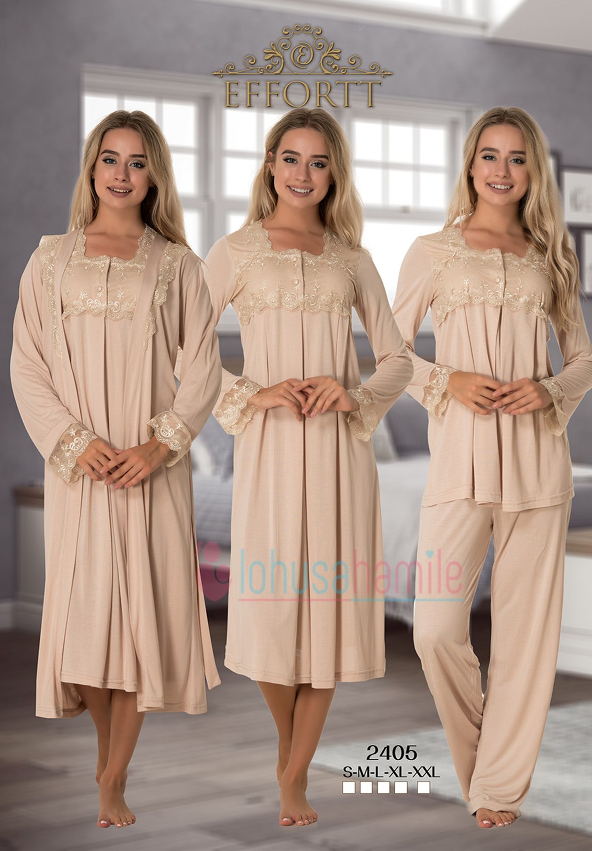 Effortt 2405 Lohusa Hamile 4'lü Set