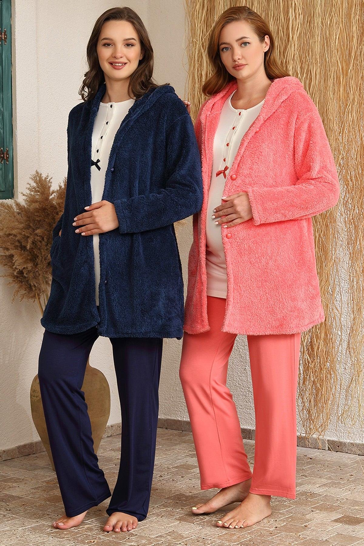 Haluk Bayram 4215 Sabahlıklı Lohusa Pijama Takımı