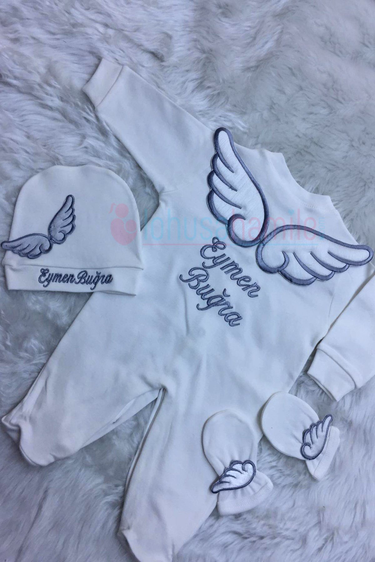 İsime Özel Hastane Çıkışı 3lü Set LH3065