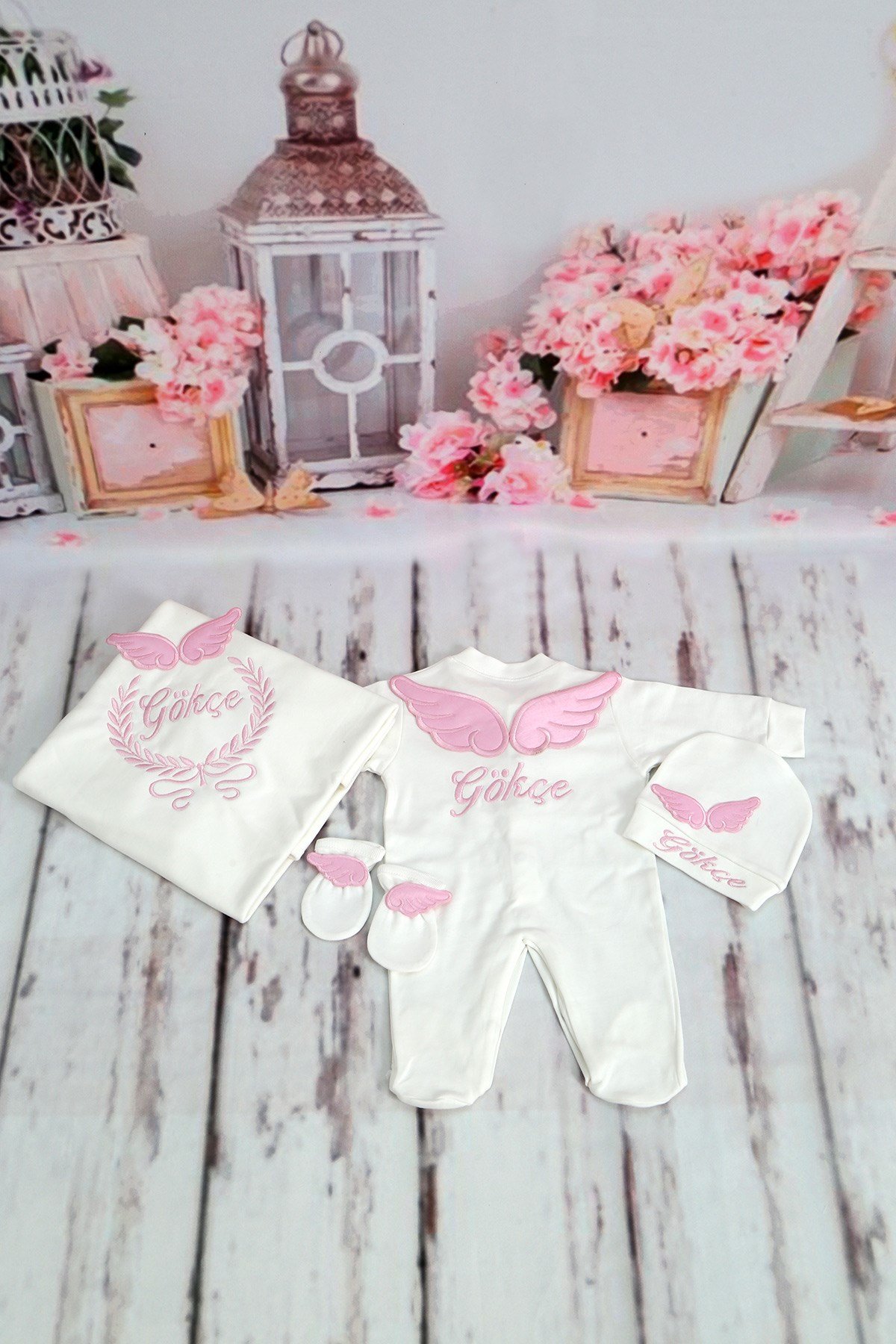 İsime Özel Hastane Çıkışı 4lü Set LH4050