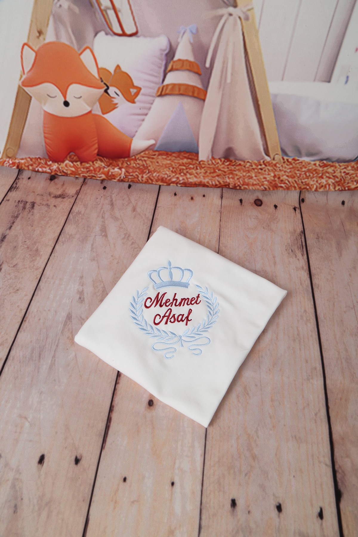 İsimli Bebek Battaniye B7029