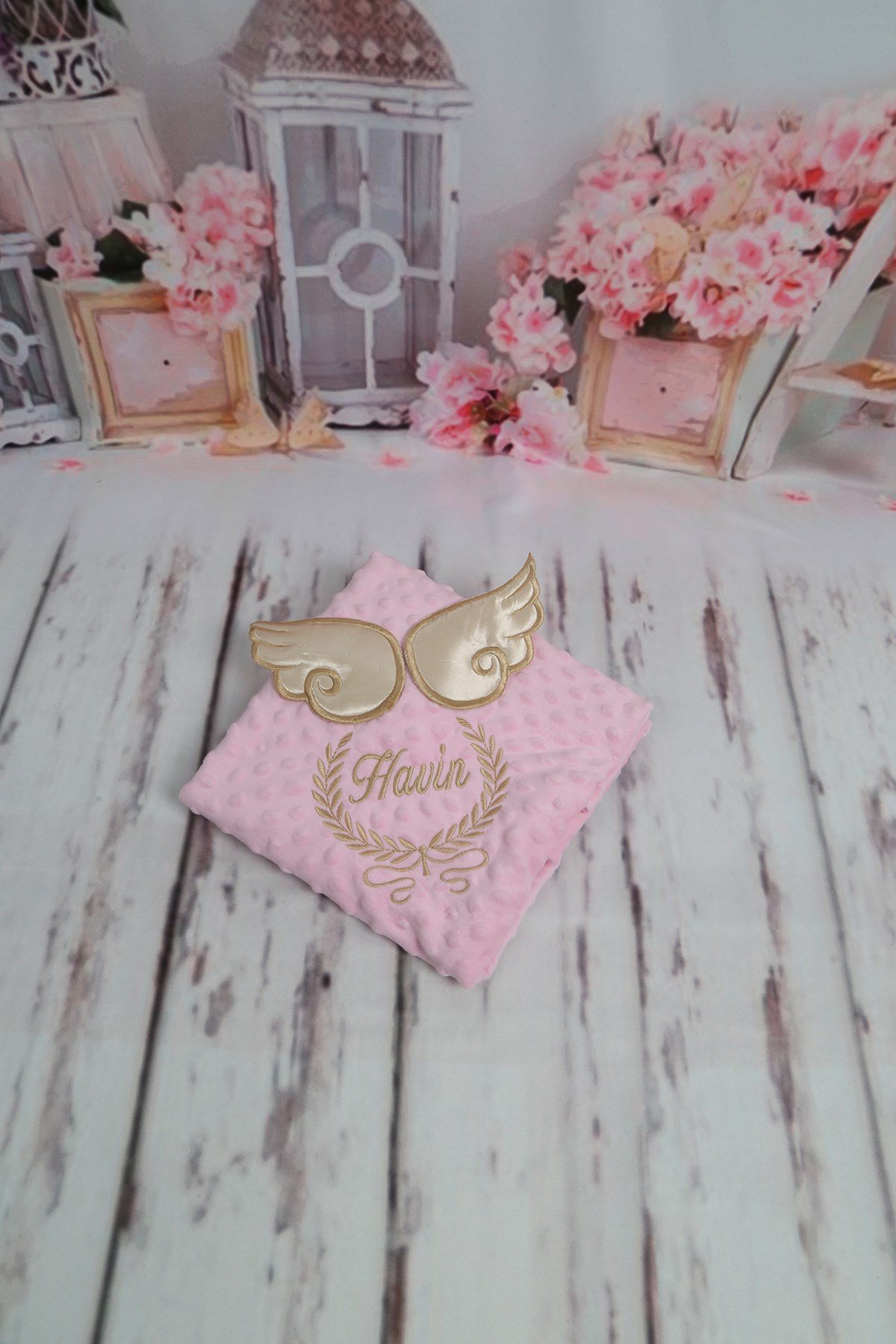 İsimli Bebek Battaniye B7043