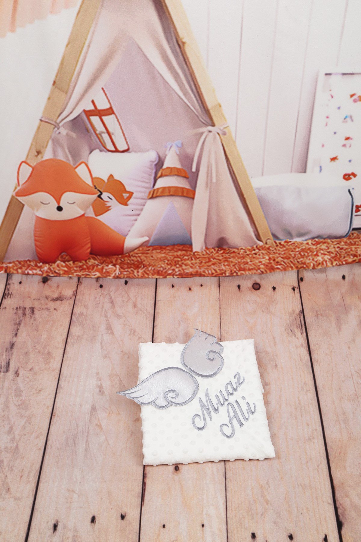 İsimli Bebek Battaniye B7059