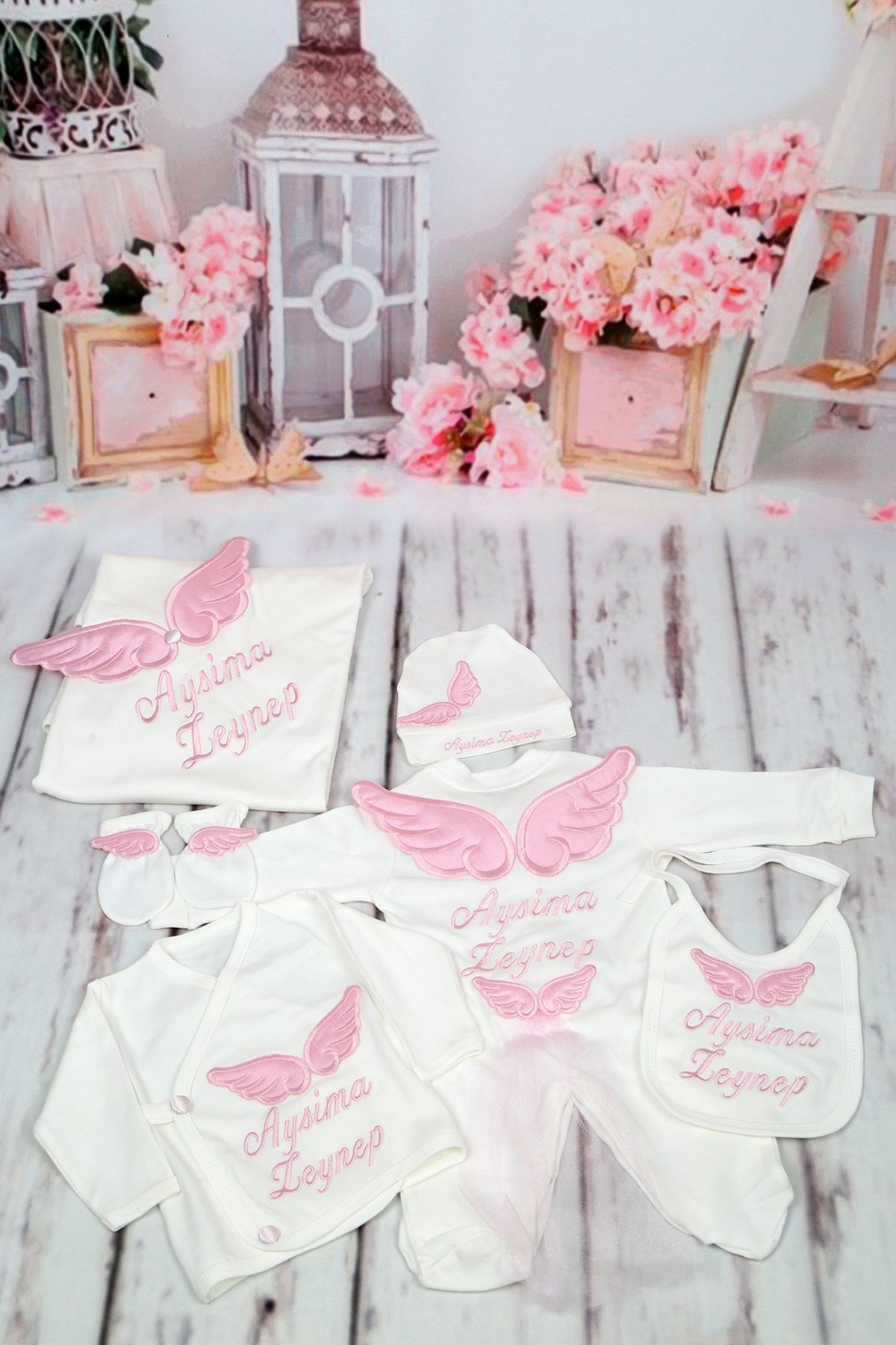 Personalized Hospital Exit Set of 10 with Name LH1062