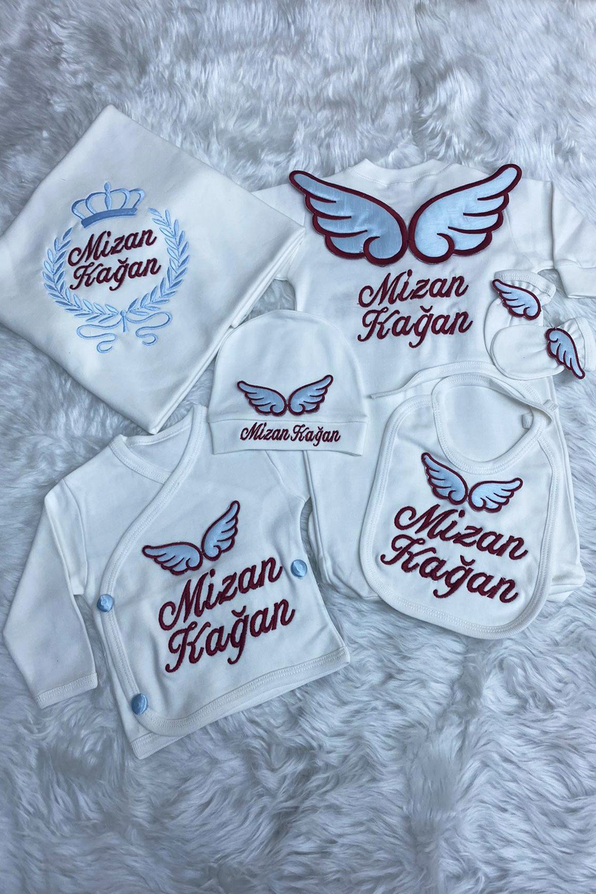 İsme Özel 10lu Hastane Çıkışı Seti