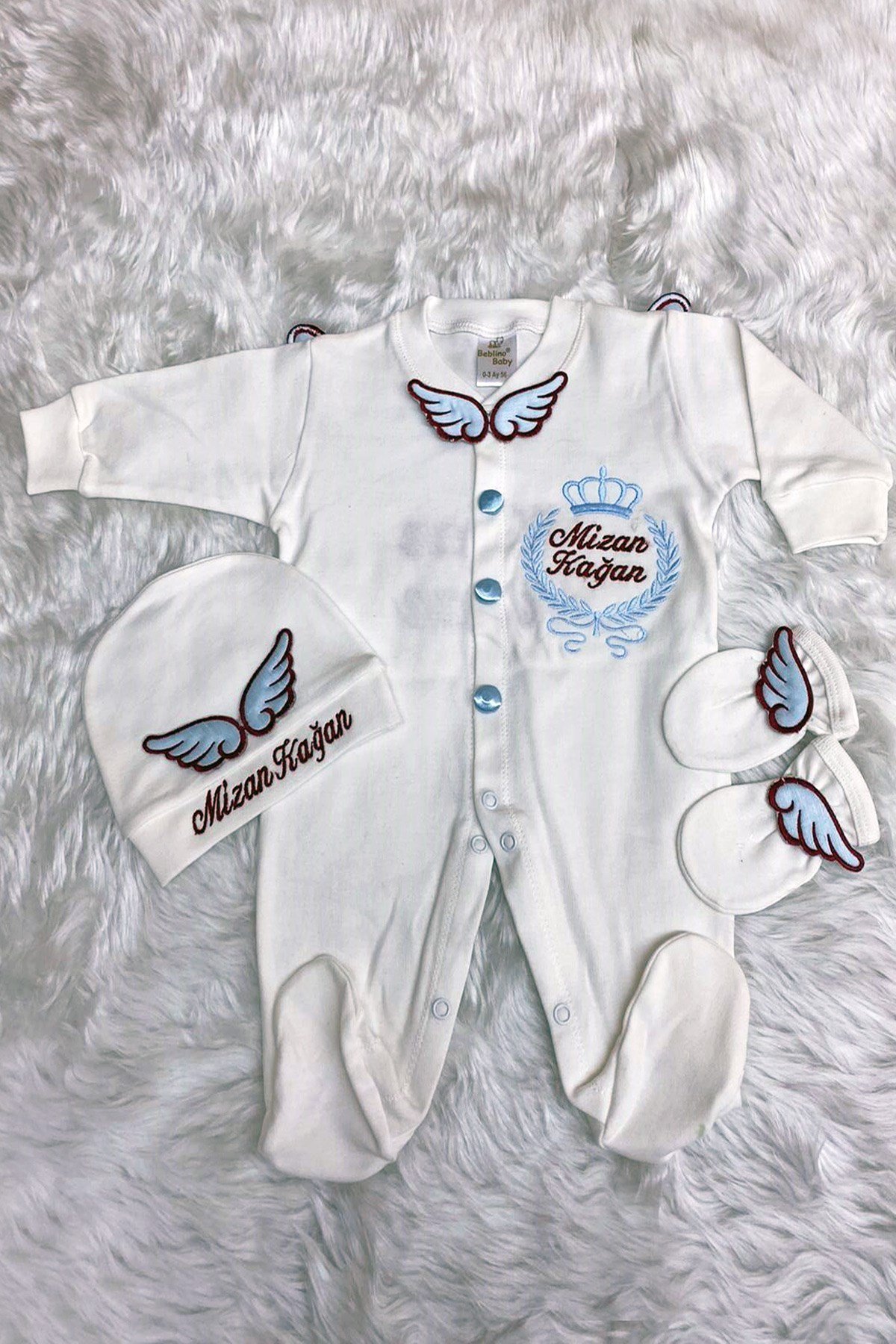 İsme Özel 10lu Hastane Çıkışı Seti