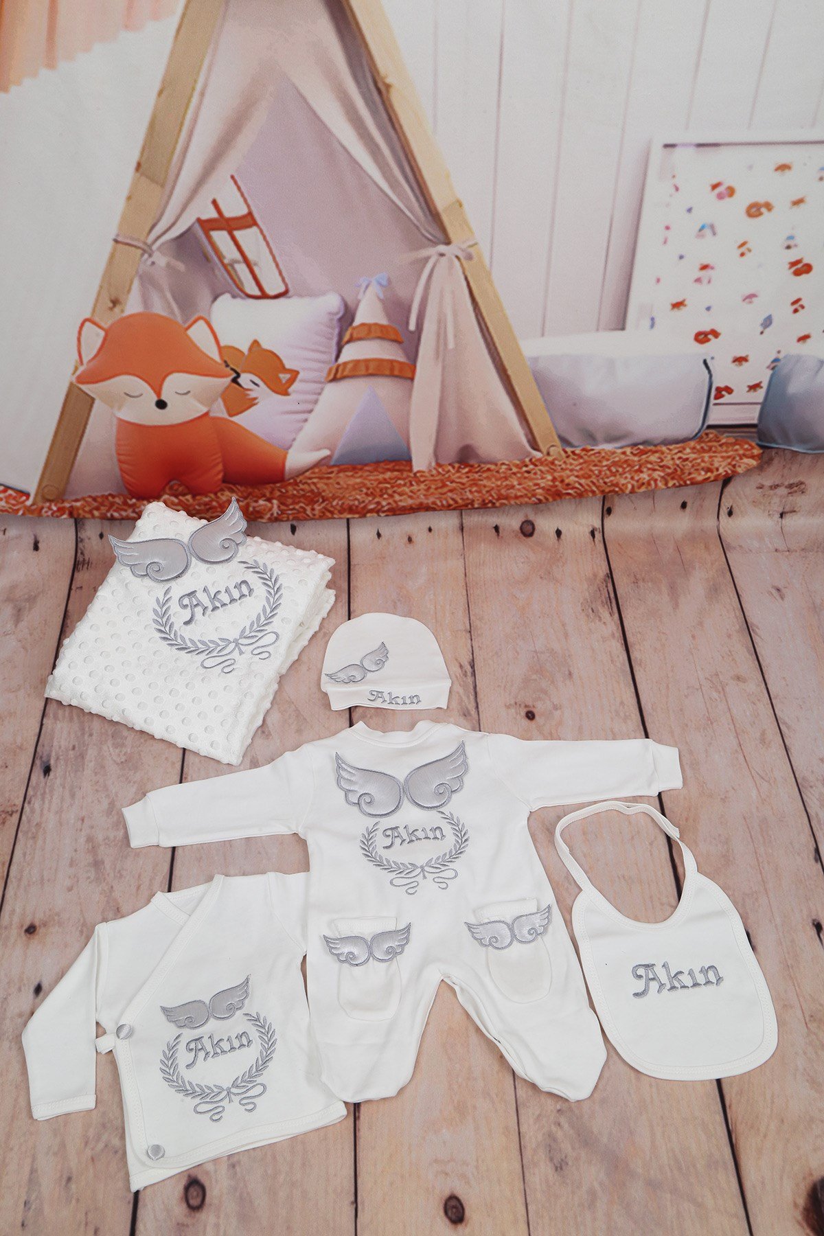 Personalized 10 Pieces Hospital Hospital Exit Set with Name Lh1068