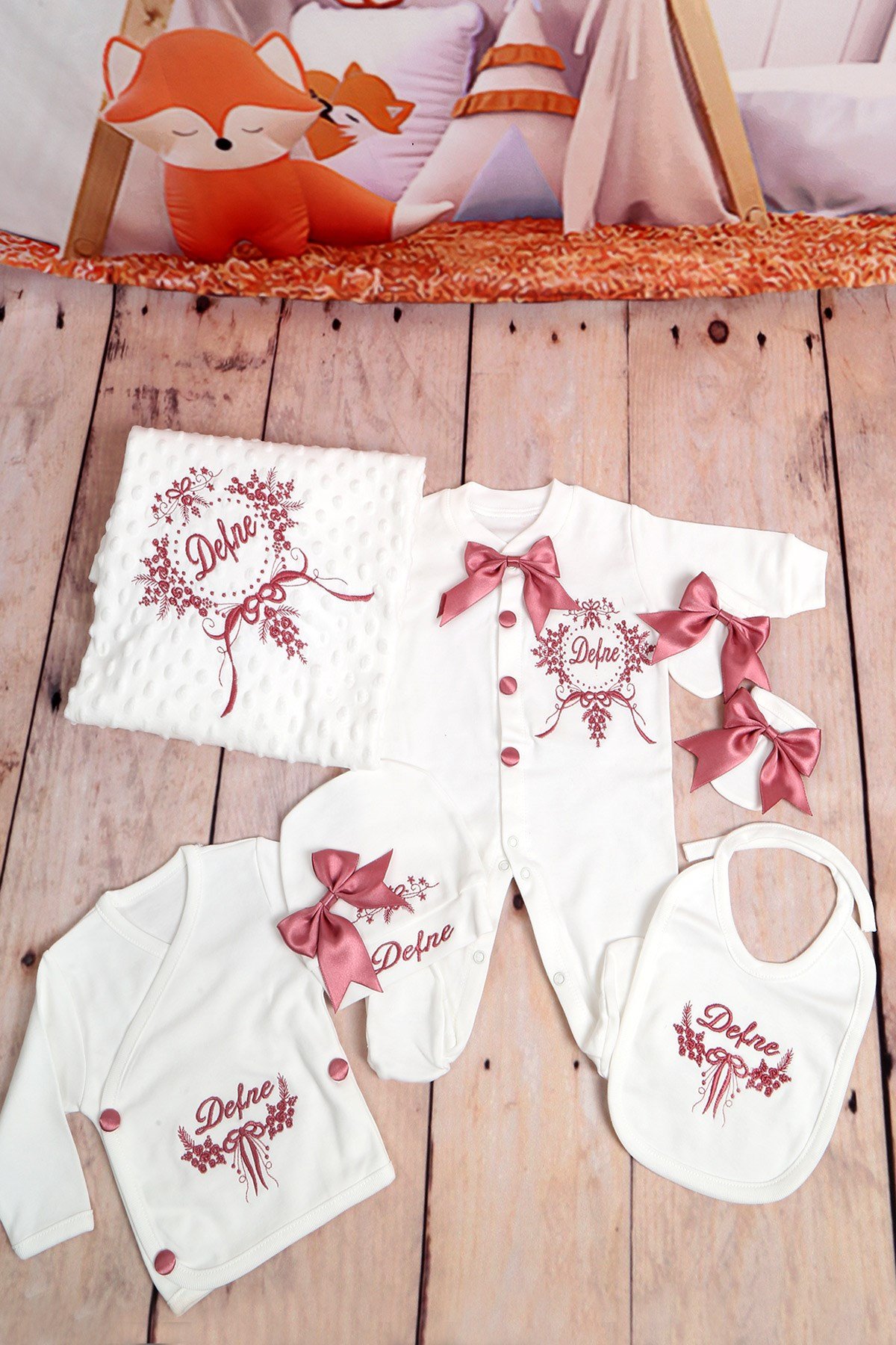 Personalized 10 Pieces Hospital Hospital Exit Set with Name Lh1072