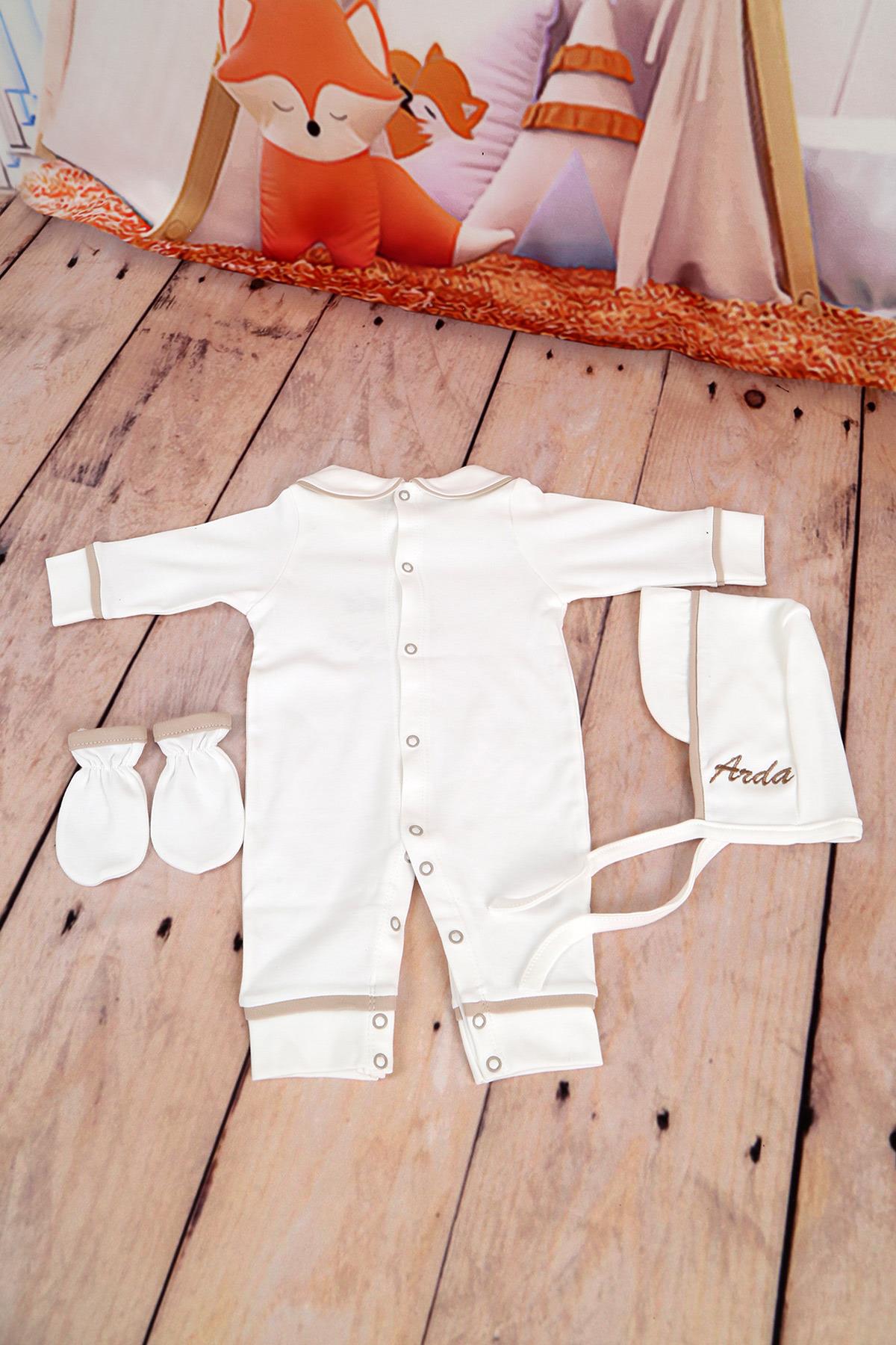 İsme Özel Biye Detaylı Hastane Çıkışı 3'lü set