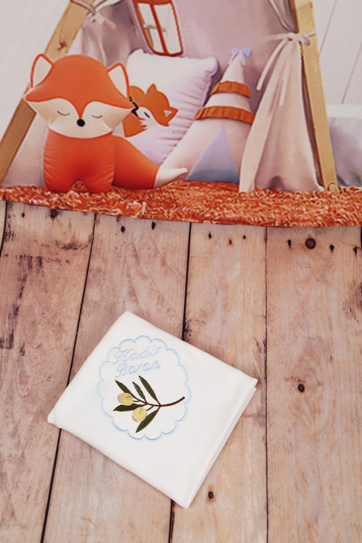 Personalized Patterned Baby Blankets B7045